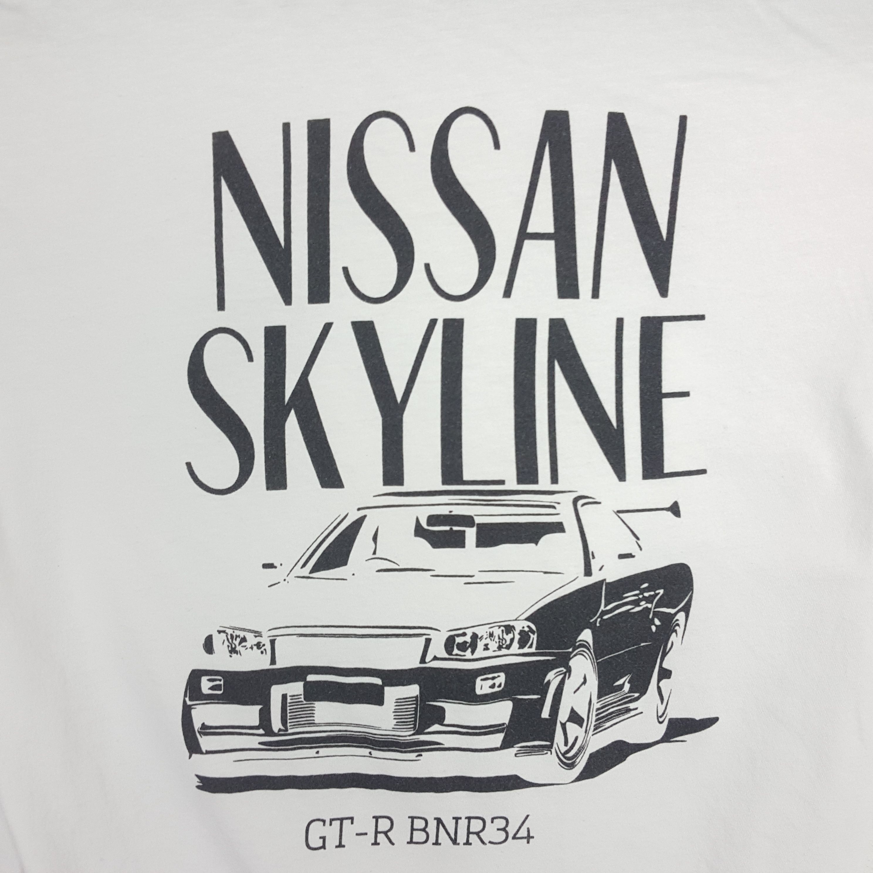 Japanese Brand × Vintage NISSAN SKYLINE GTR R34 Racing Motorsports Tshirt Size US M / EU 48-50 / 2 - 2 Thumbnail