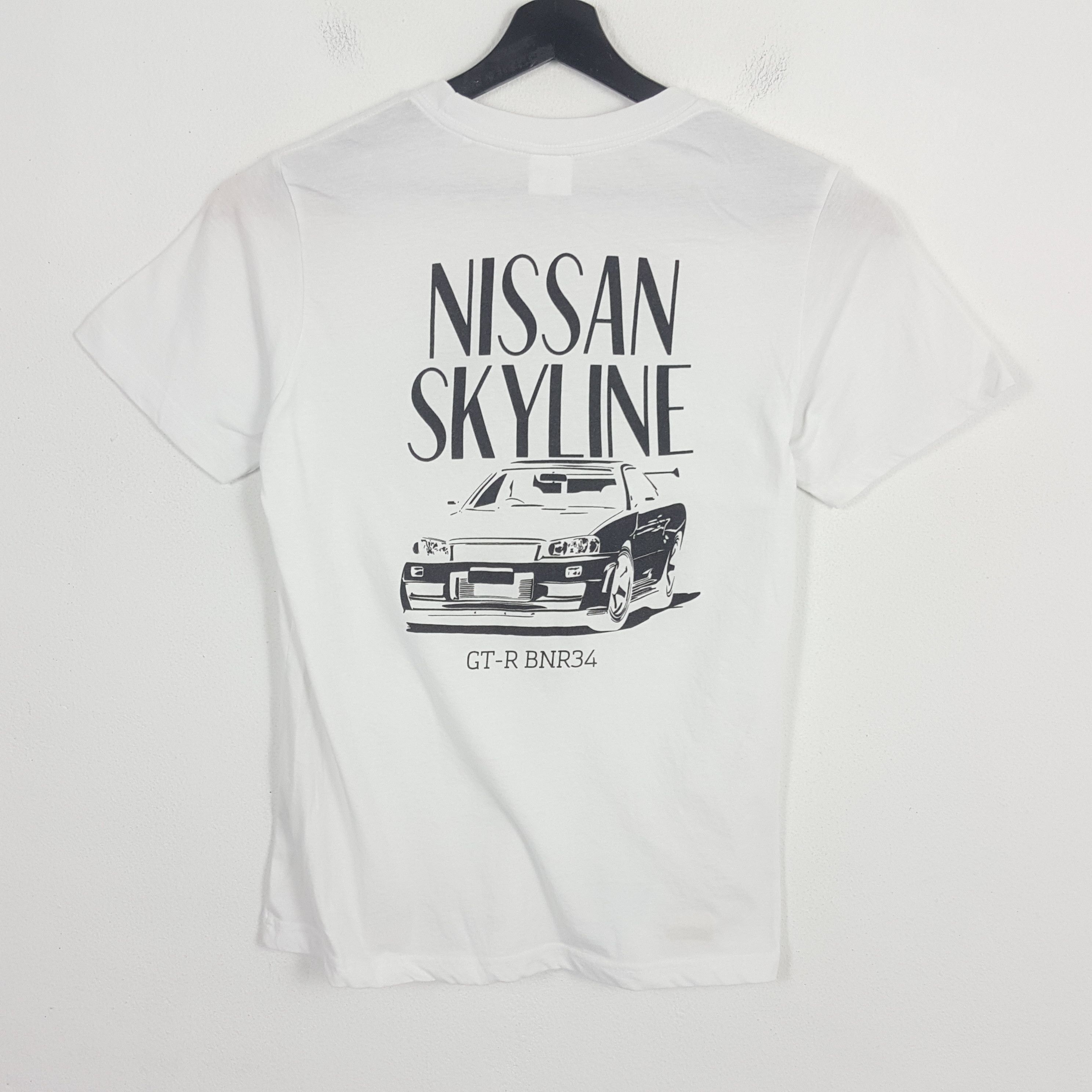 Japanese Brand × Vintage NISSAN SKYLINE GTR R34 Racing Motorsports Tshirt Size US M / EU 48-50 / 2 - 1 Thumbnail