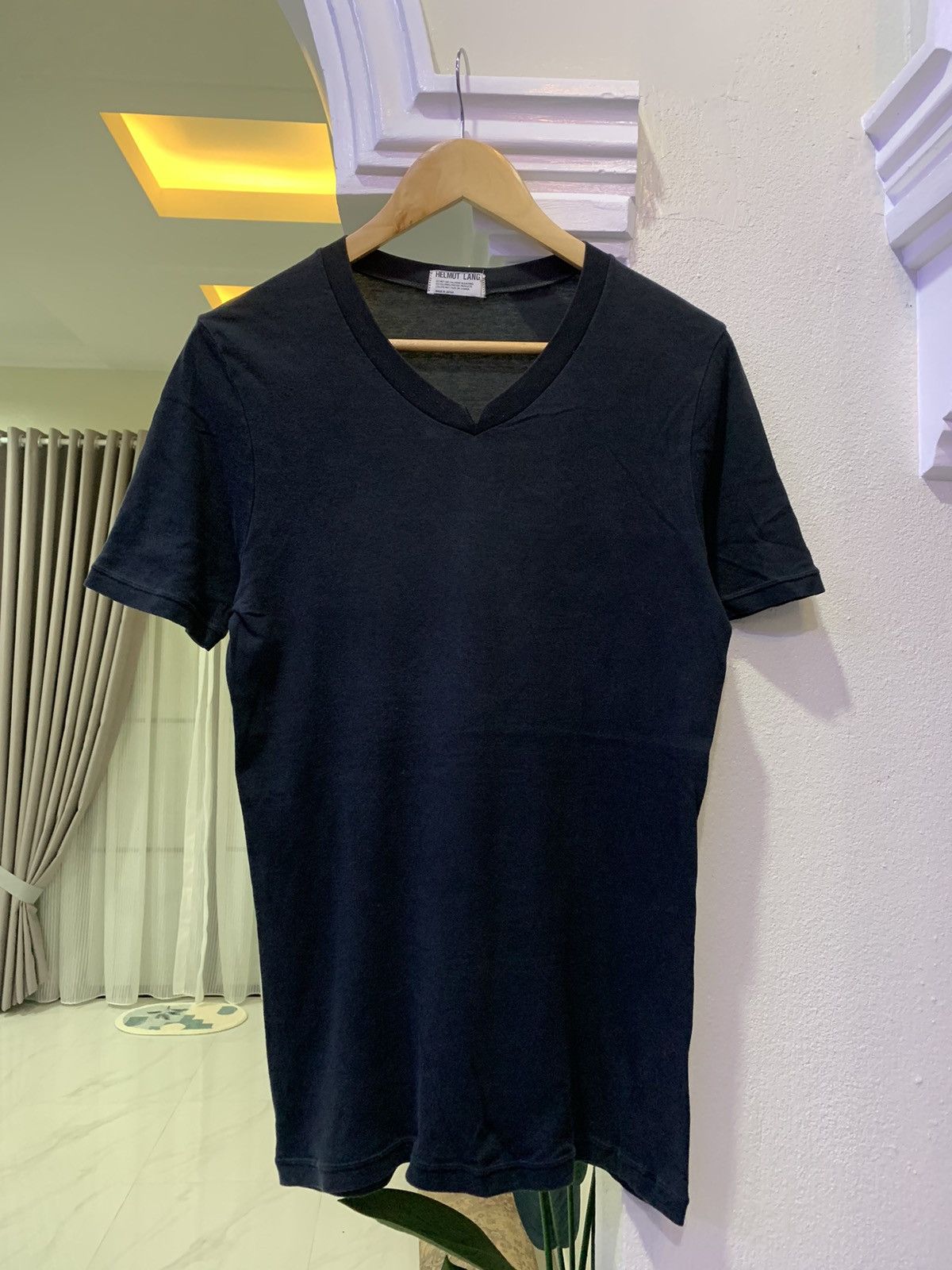 image of Helmut Lang Plan T-Shirt in Black, Men's (Size Small)