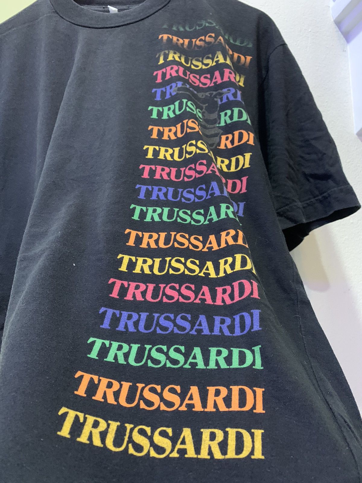 Trussardi Vintage Trussardi T-Shirt Size US M / EU 48-50 / 2 - 2 Thumbnail