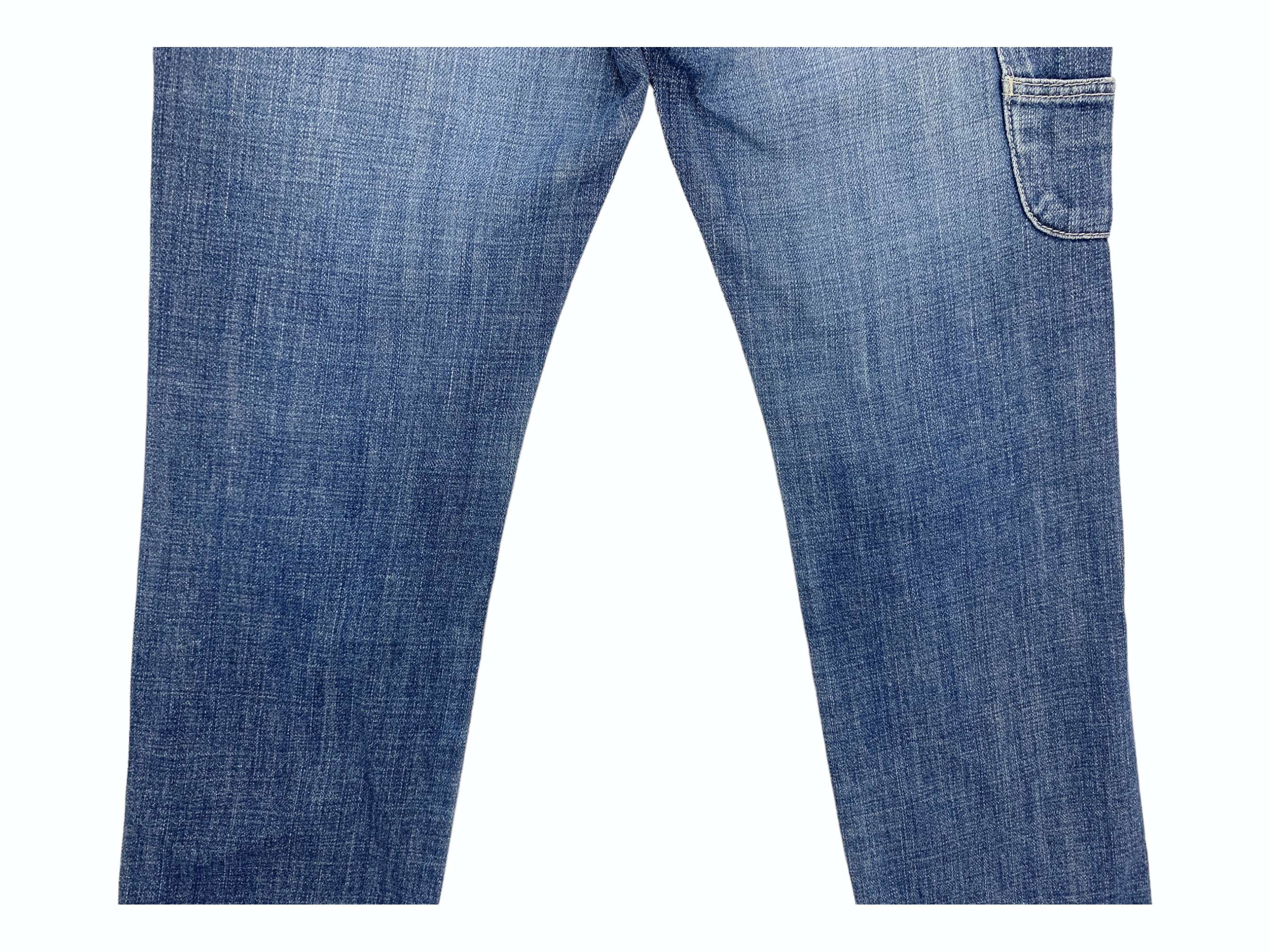 Japanese Brand Bartack Carpenter Denim Jeans Japanese Distressed Jeans Size US 31 - 7 Thumbnail