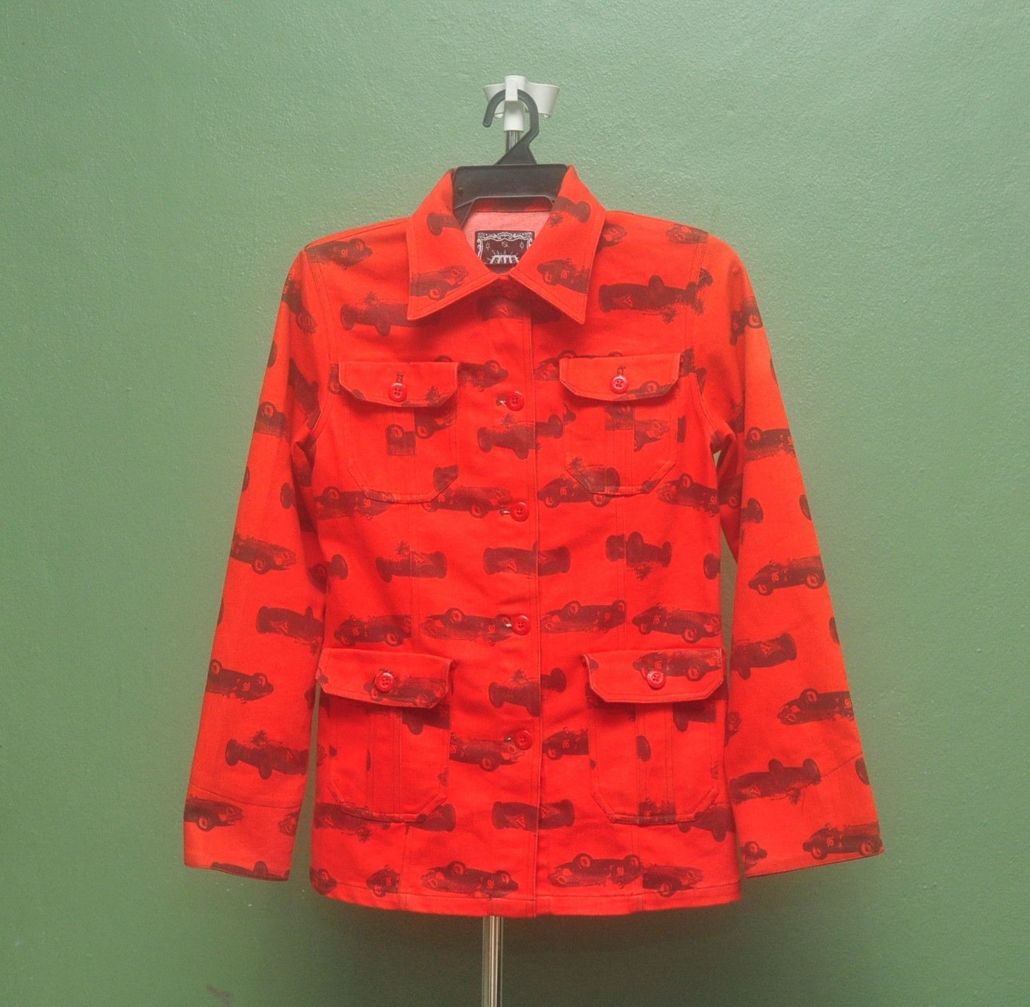 Designer × Japanese Brand Vintage Algonquins Classic Car Fullprint Jacket Travis Scot Size US M / EU 48-50 / 2 - 1 Thumbnail