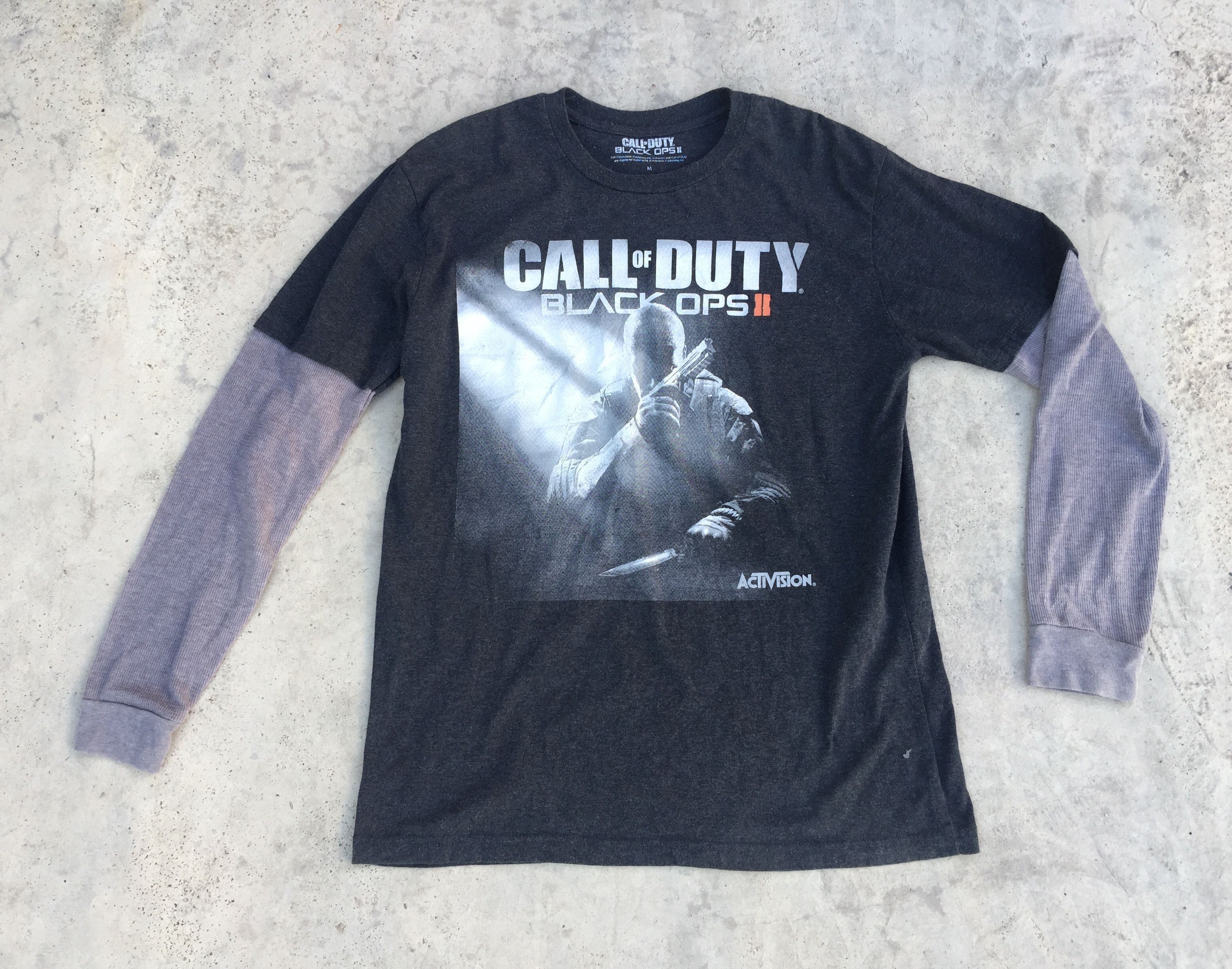 Japanese Brand Call Of Duty Black Ops 2 Activision Long Sleeve Shirt Size US M / EU 48-50 / 2 - 1 Thumbnail