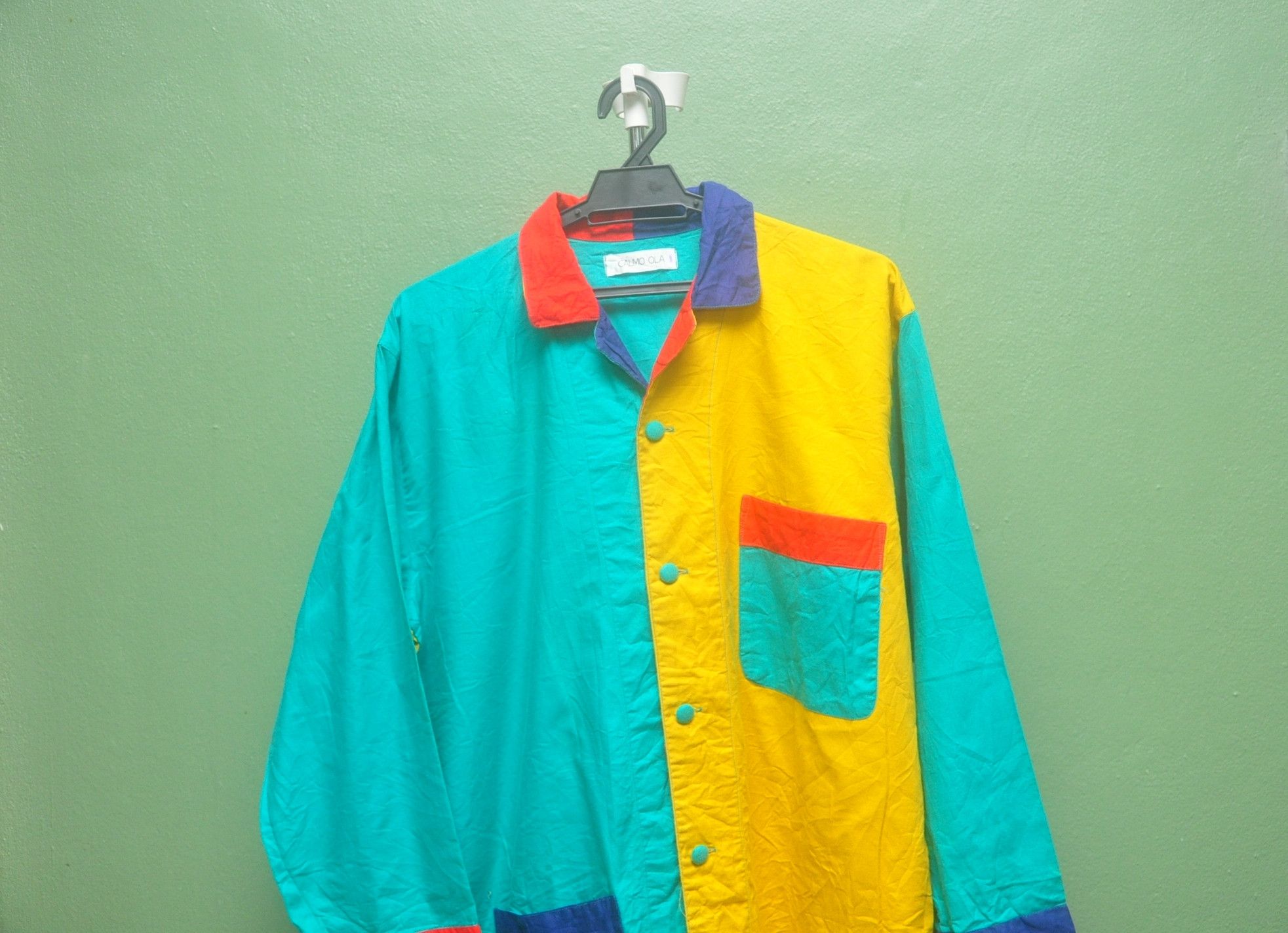 Japanese Brand × Vintage Calmo Ola Japanese Tokyo Fashion Style Multicolour Size US XL / EU 56 / 4 - 3 Thumbnail