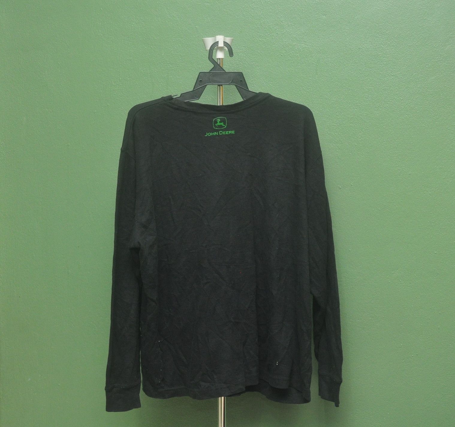 John Deere × Vintage Vintage John Deere Black Colour Long Sleeve Shirt Size US XXL / EU 58 / 5 - 2 Thumbnail