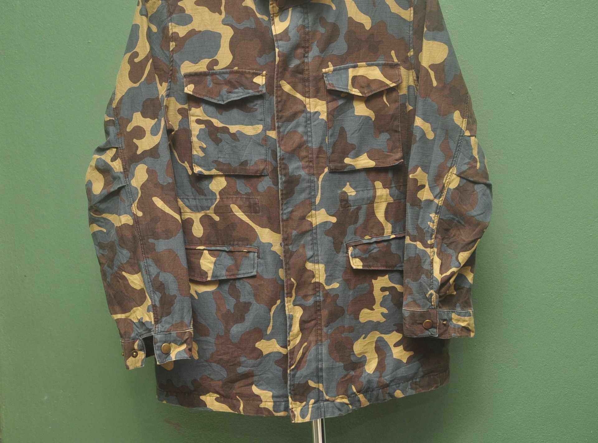 Designer × Japanese Brand × Vintage Vintage Lepsim Camoflage Army Military Travis Scott Style Size US M / EU 48-50 / 2 - 4 Thumbnail
