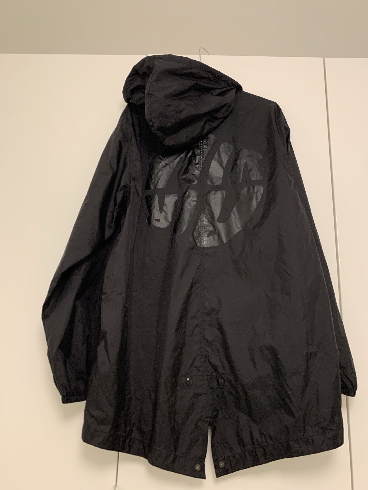 Comme des Garcons Black Hoodie wind jacket Nike collab Size US XXL / EU 58 / 5 - 4 Thumbnail