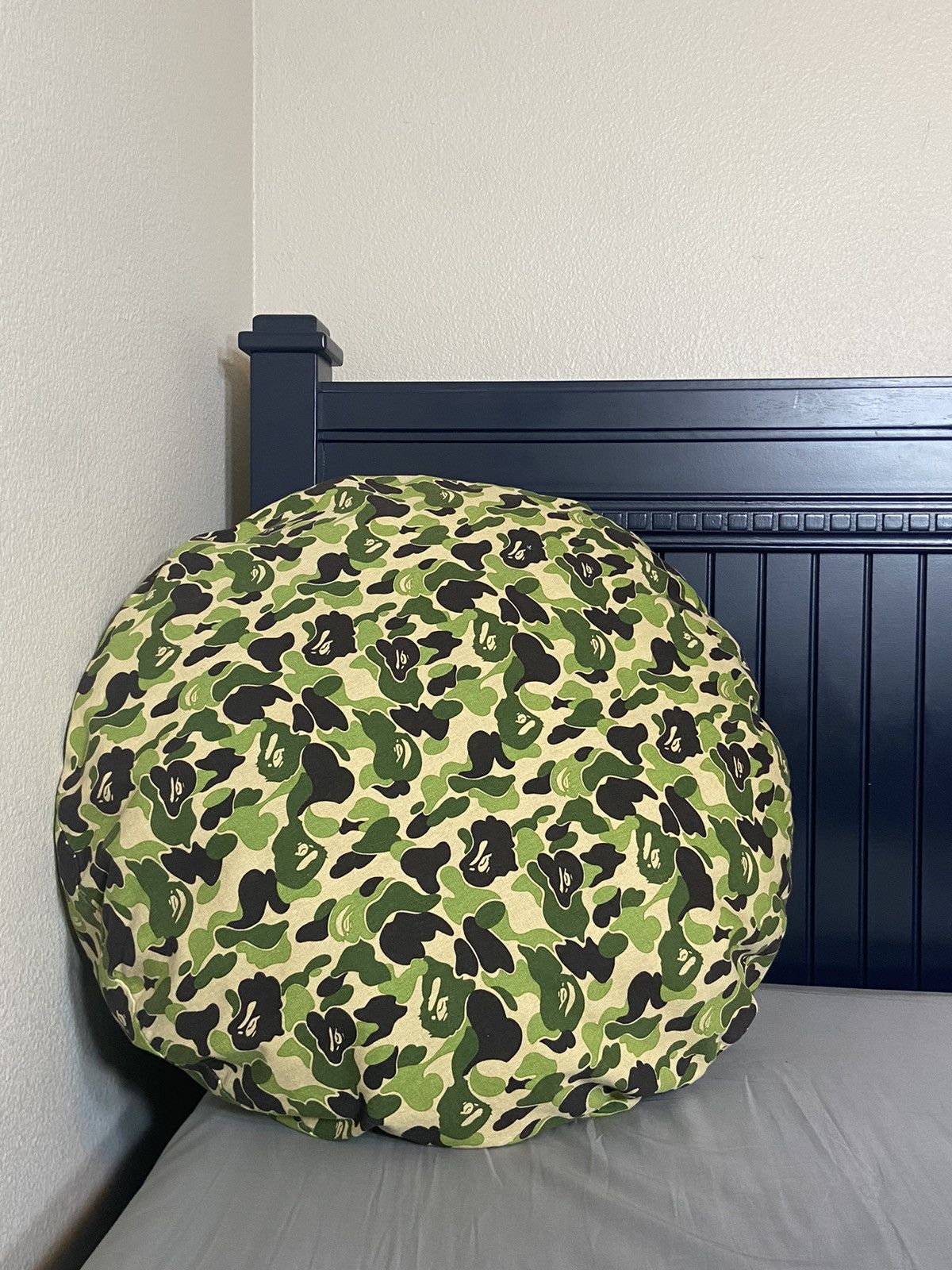 image of Bape Abc Camo Cushion (2005) in Green, Men's