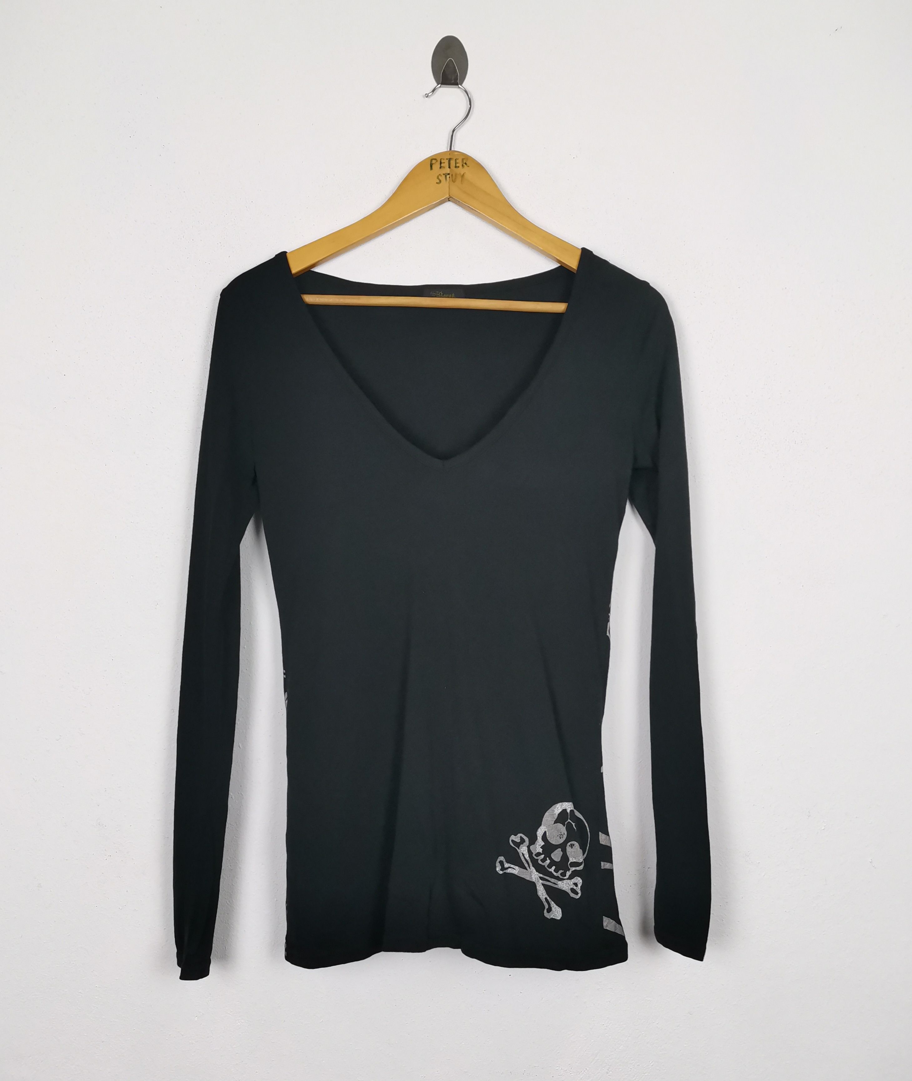 Japanese Brand Skull Graphic Long sleeve Tee Size US XS / EU 42 / 0 - 1 Thumbnail