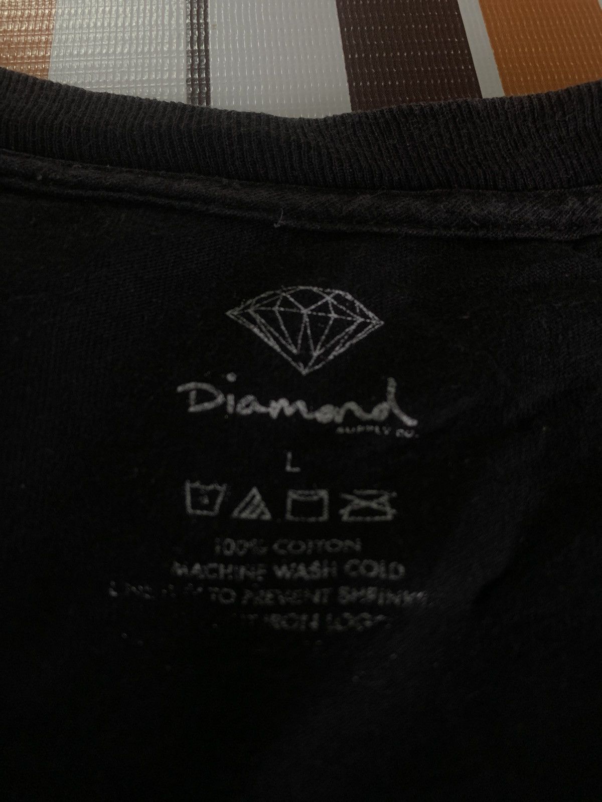 Diamond Supply Co. Vintage Diamond big logo black shirt Size US L / EU 52-54 / 3 - 11 Thumbnail