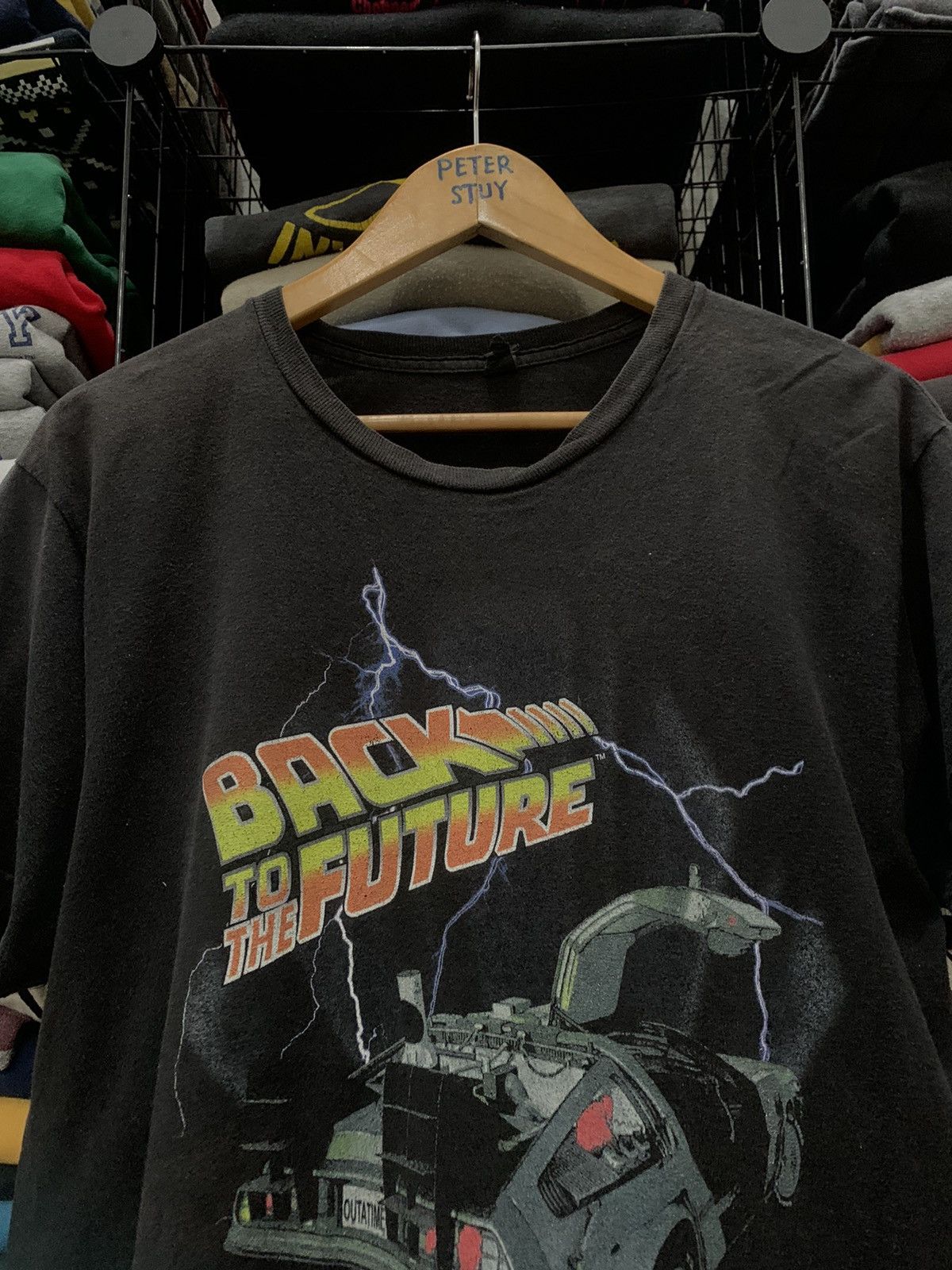 Vintage VINTAGE BACK TO THE FUTURE T-SHIRT GK 169 Size US L / EU 52-54 / 3 - 4 Thumbnail