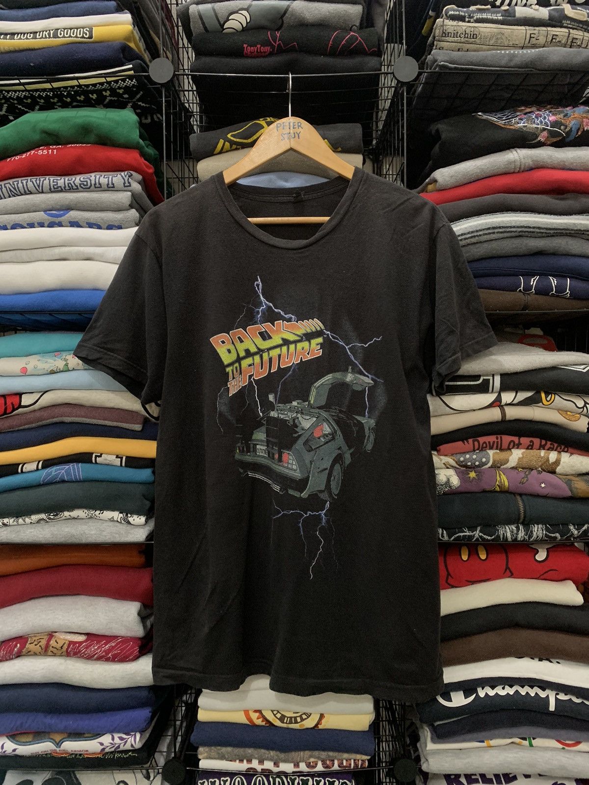 Vintage VINTAGE BACK TO THE FUTURE T-SHIRT GK 169 Size US L / EU 52-54 / 3 - 1 Thumbnail