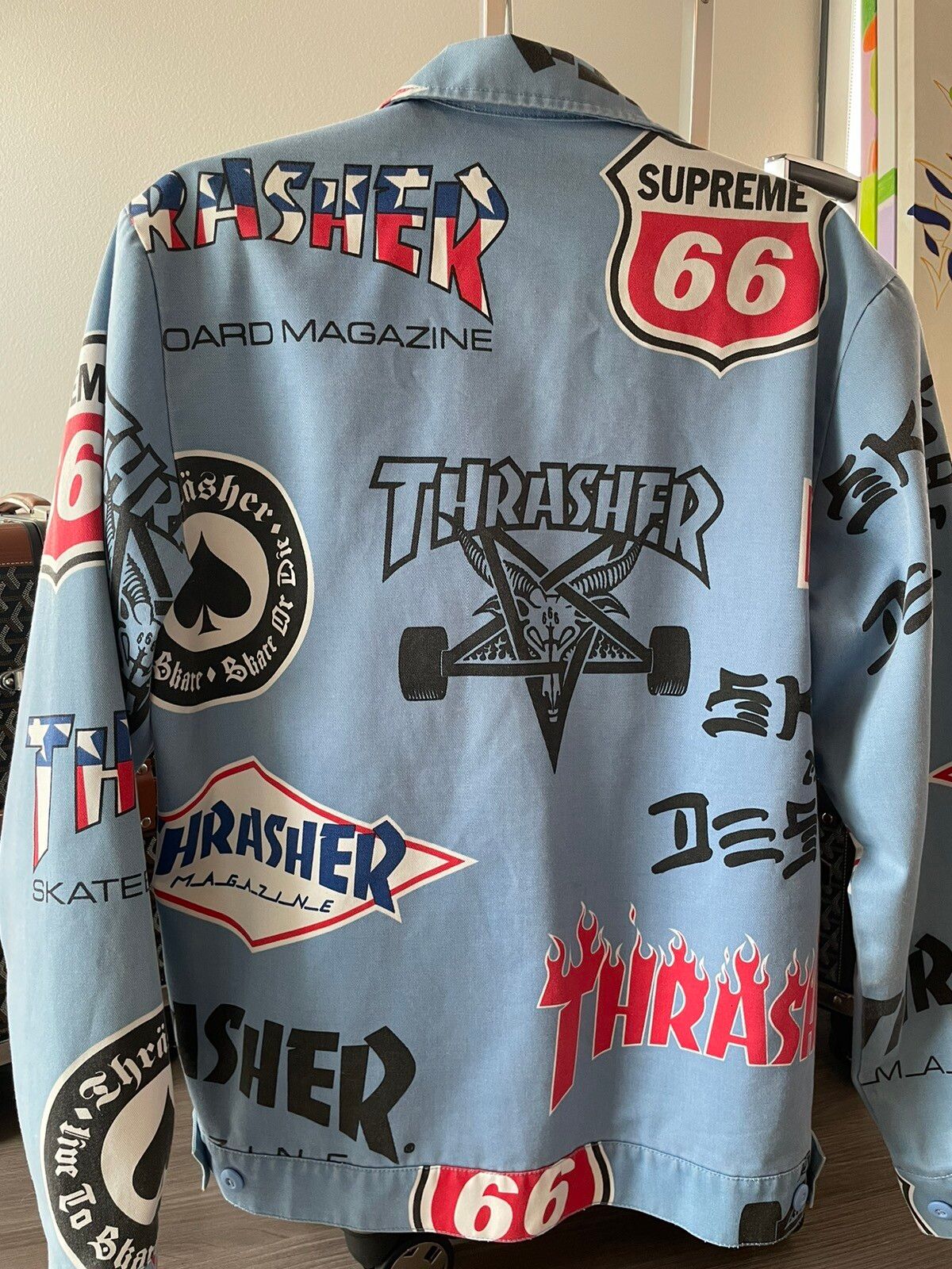 Supreme Supreme thrasher jacket | Grailed