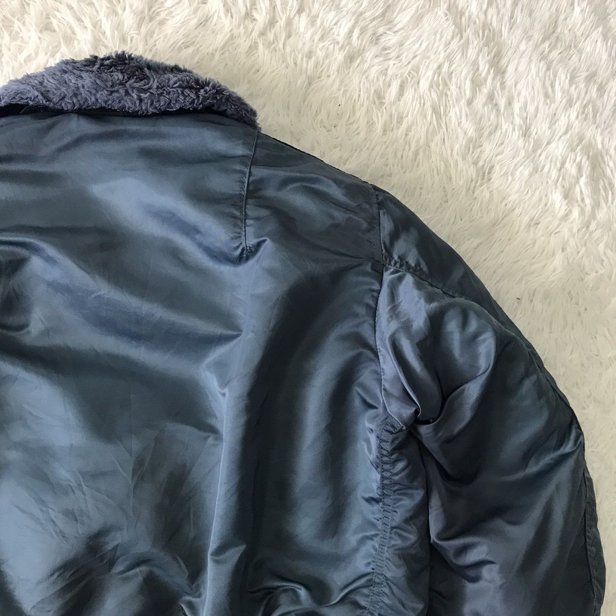 Alpha Industries 💥Vtg B-15C Alpha Industries Bomber Jacket Ideal Usa Zipper Size US M / EU 48-50 / 2 - 13 Thumbnail