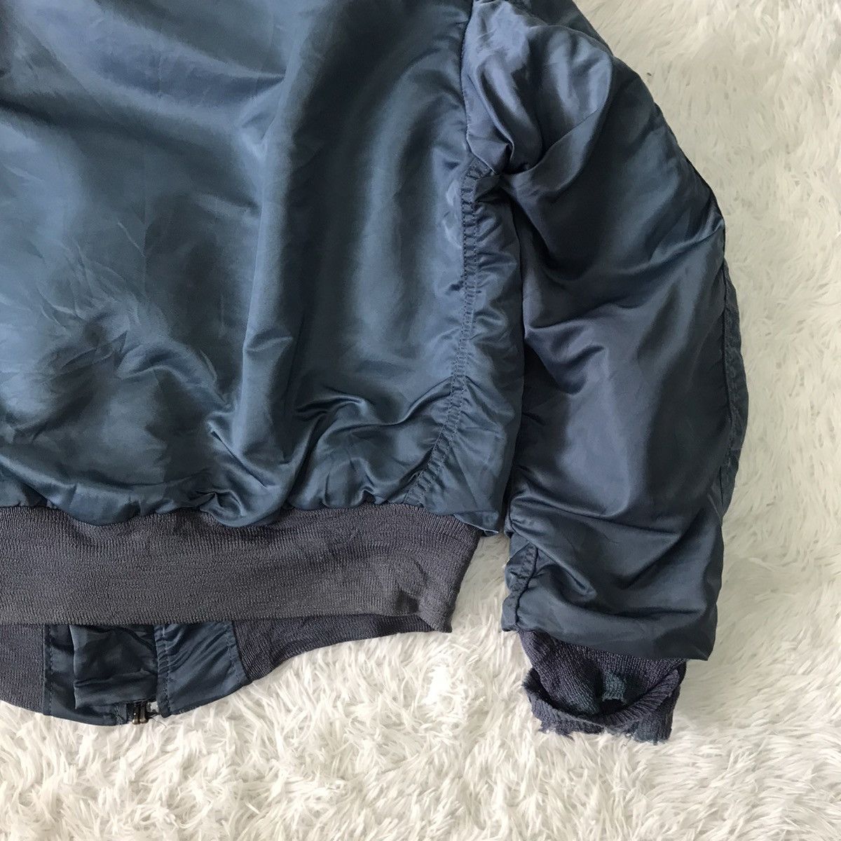 Alpha Industries 💥Vtg B-15C Alpha Industries Bomber Jacket Ideal Usa Zipper Size US M / EU 48-50 / 2 - 12 Thumbnail