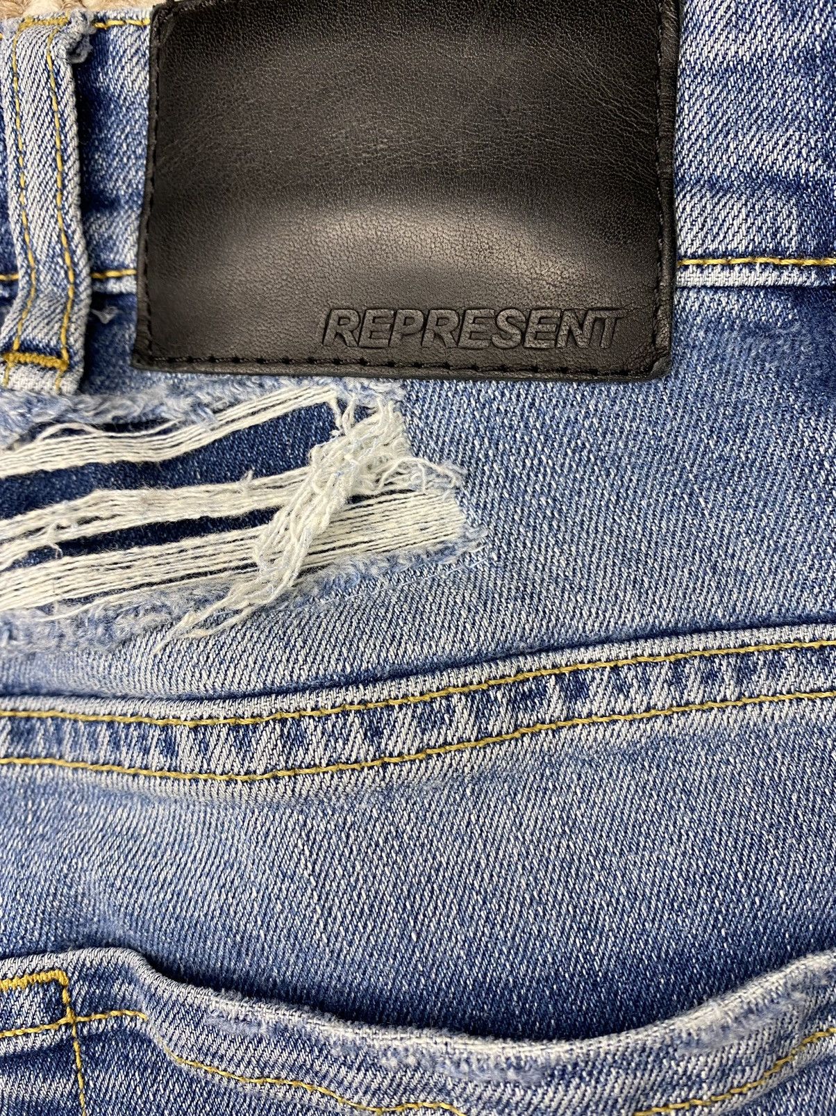 Represent Clo. Represent Shredded Denim Size US 32 / EU 48 - 5 Thumbnail