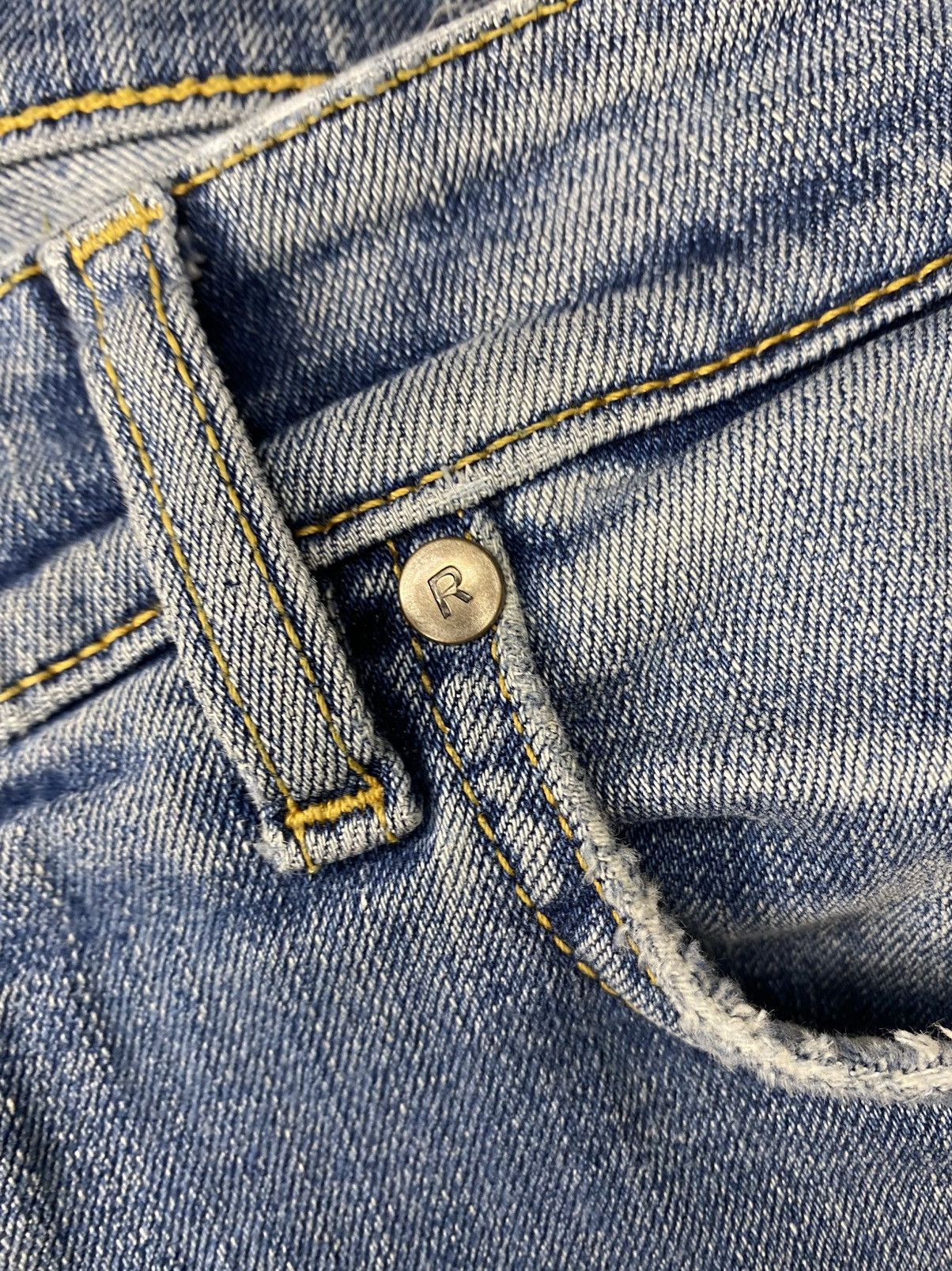 Represent Clo. Represent Shredded Denim Size US 32 / EU 48 - 4 Thumbnail