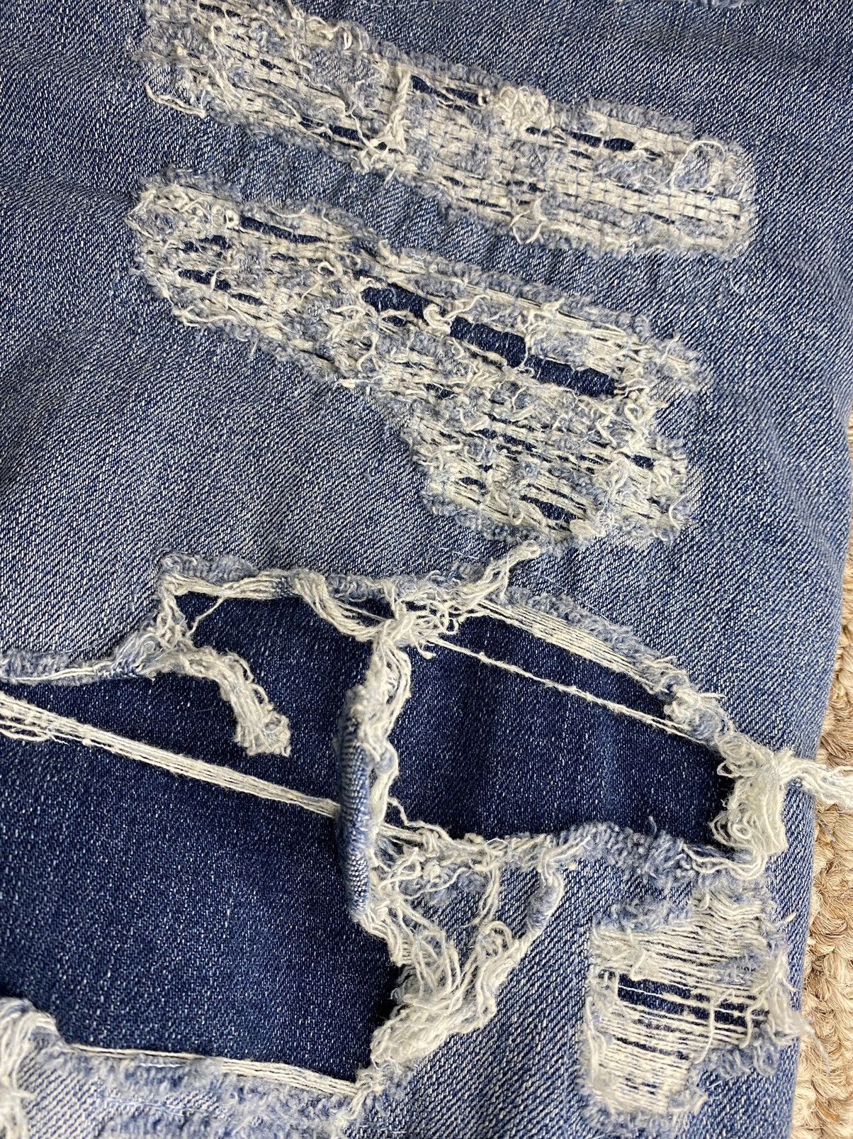 Represent Clo. Represent Shredded Denim Size US 32 / EU 48 - 6 Thumbnail