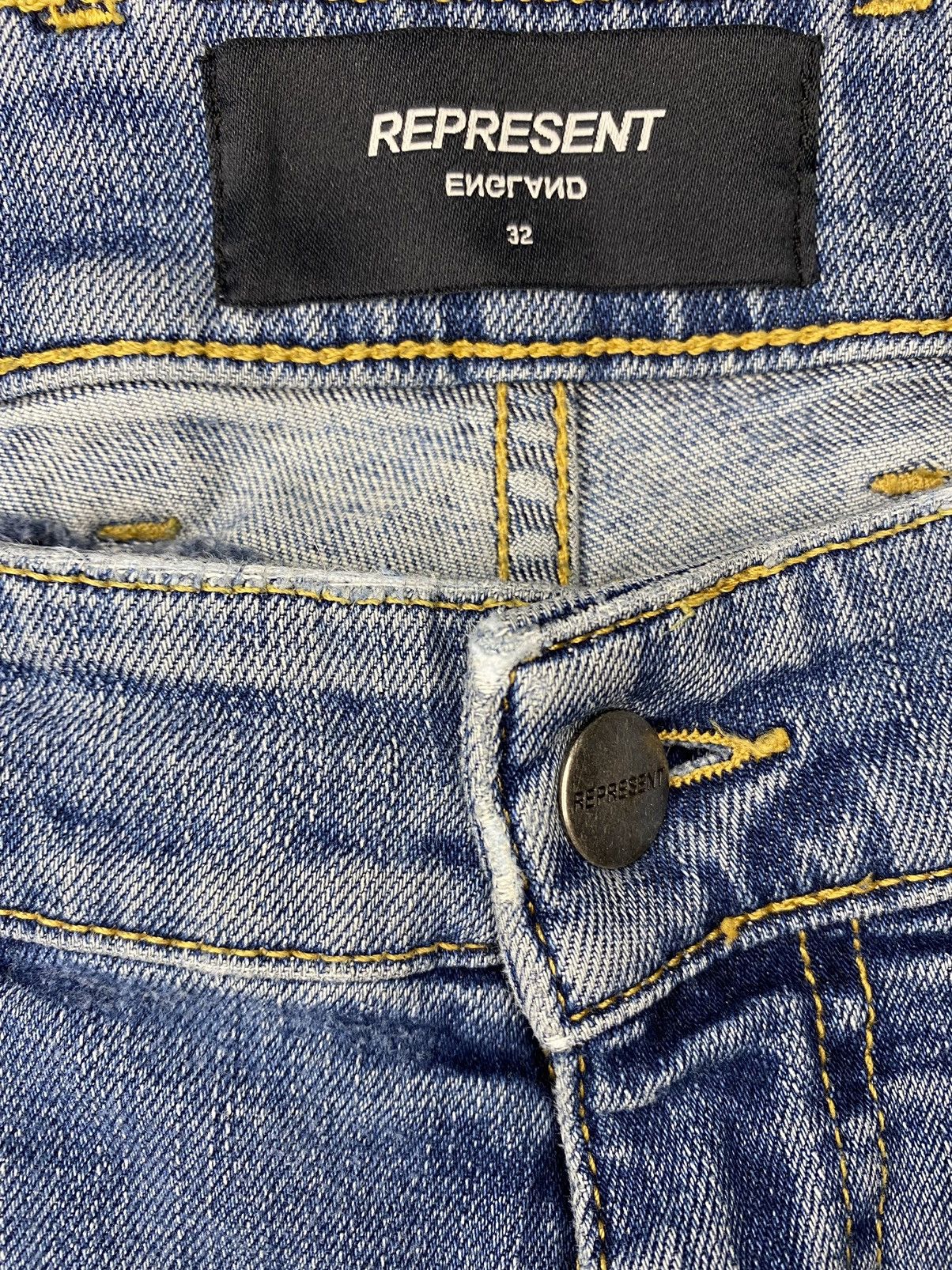 Represent Clo. Represent Shredded Denim Size US 32 / EU 48 - 3 Thumbnail