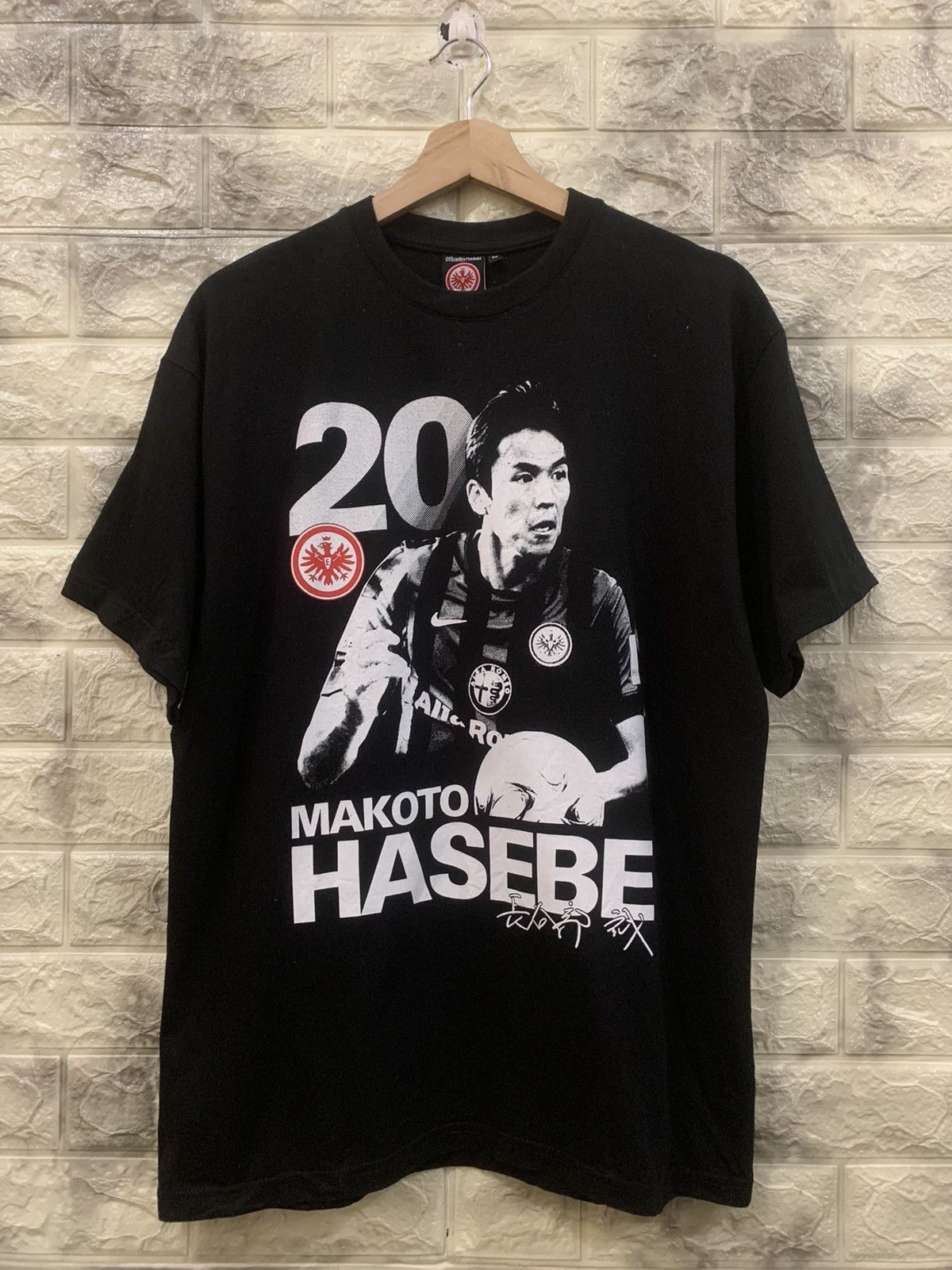 MAKOTO HASEBE BLACK TEES