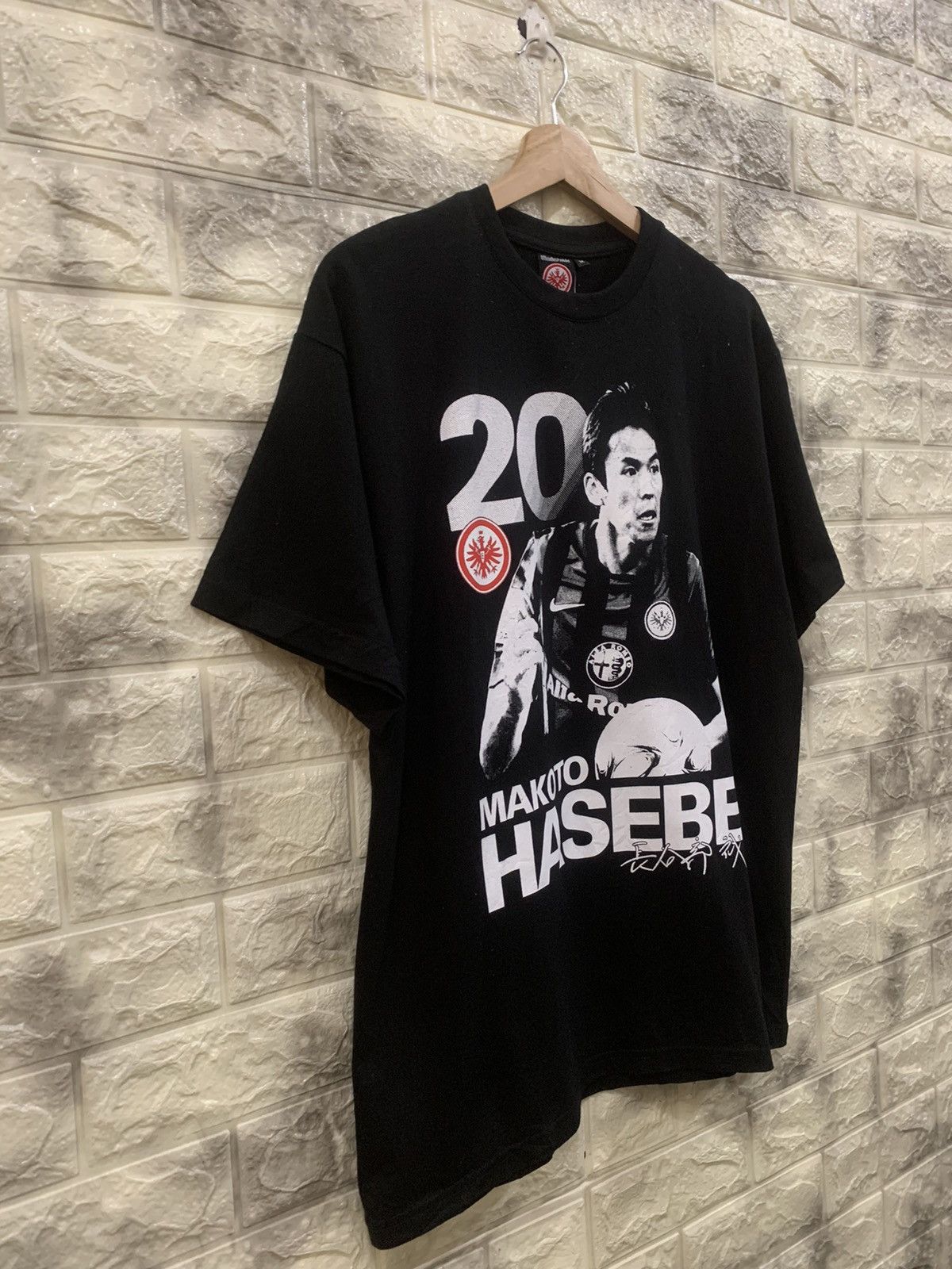 Japanese Brand MAKOTO HASEBE BLACK TEES Size US M / EU 48-50 / 2 - 4 Thumbnail