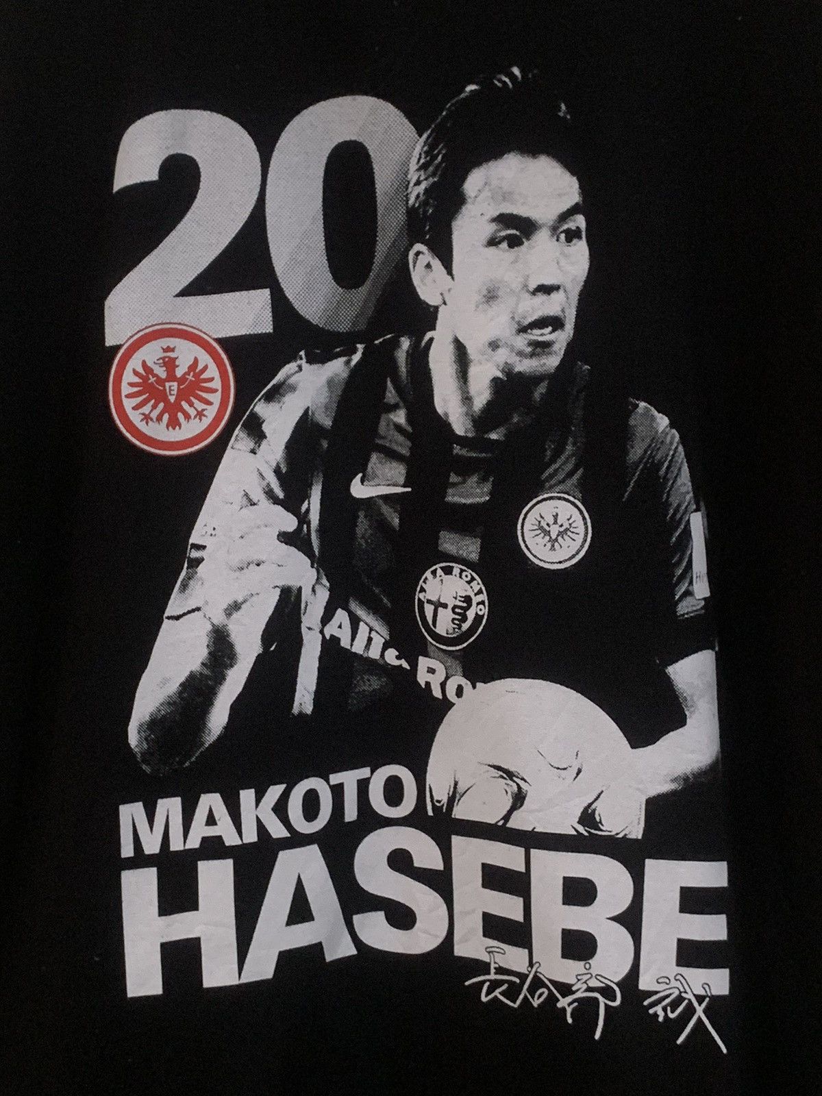 Japanese Brand MAKOTO HASEBE BLACK TEES Size US M / EU 48-50 / 2 - 6 Thumbnail