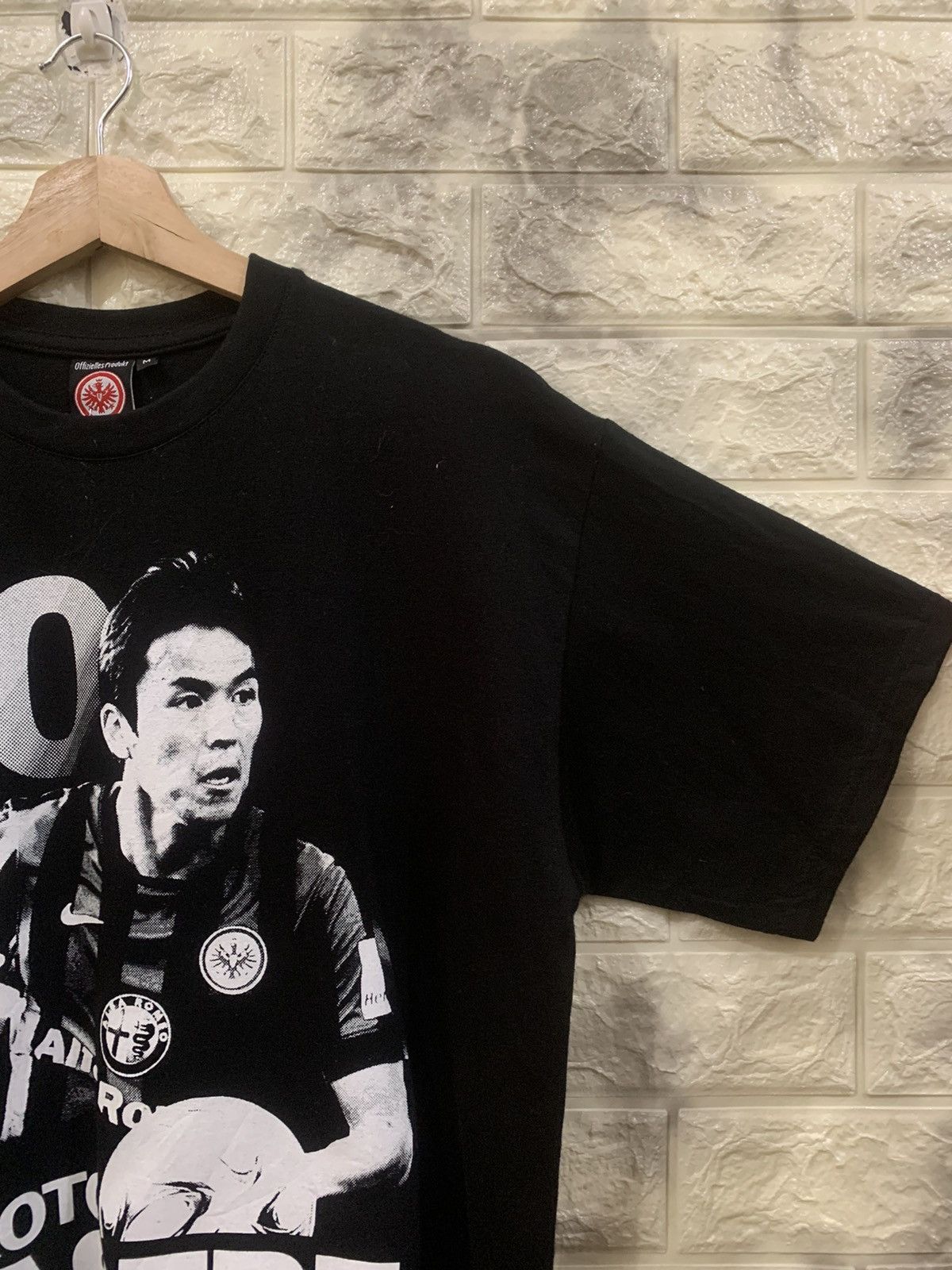 Japanese Brand MAKOTO HASEBE BLACK TEES Size US M / EU 48-50 / 2 - 7 Thumbnail