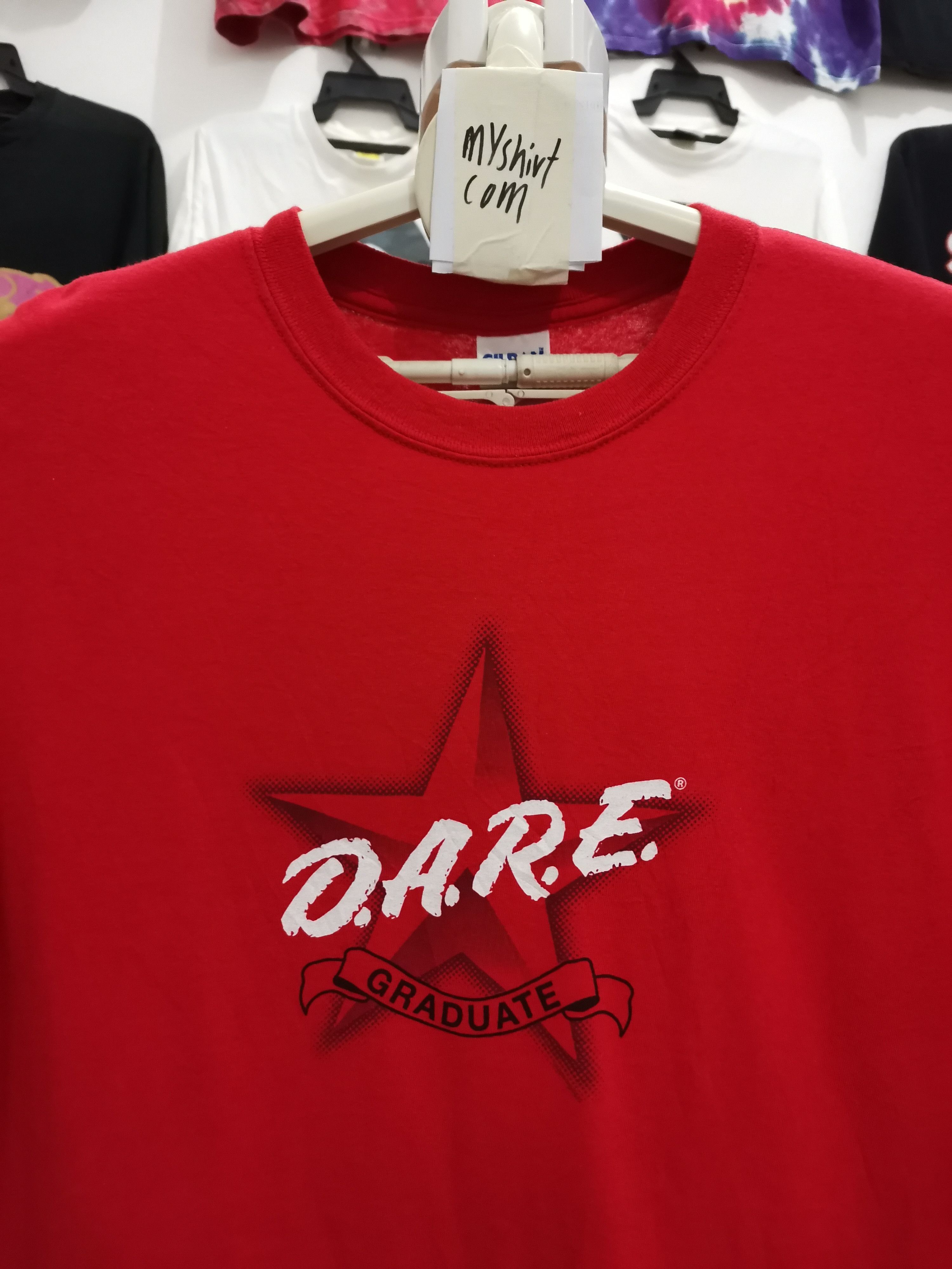 D.A.R.E × Vintage DARE GRADUATE T-SHIRT Size US L / EU 52-54 / 3 - 2 Thumbnail