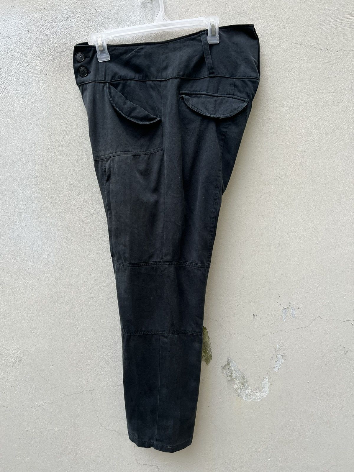 Neighborhood VTG Whiz Limited Japan Fade Black Distress Tactical Trouser Size US 31 - 23 Thumbnail