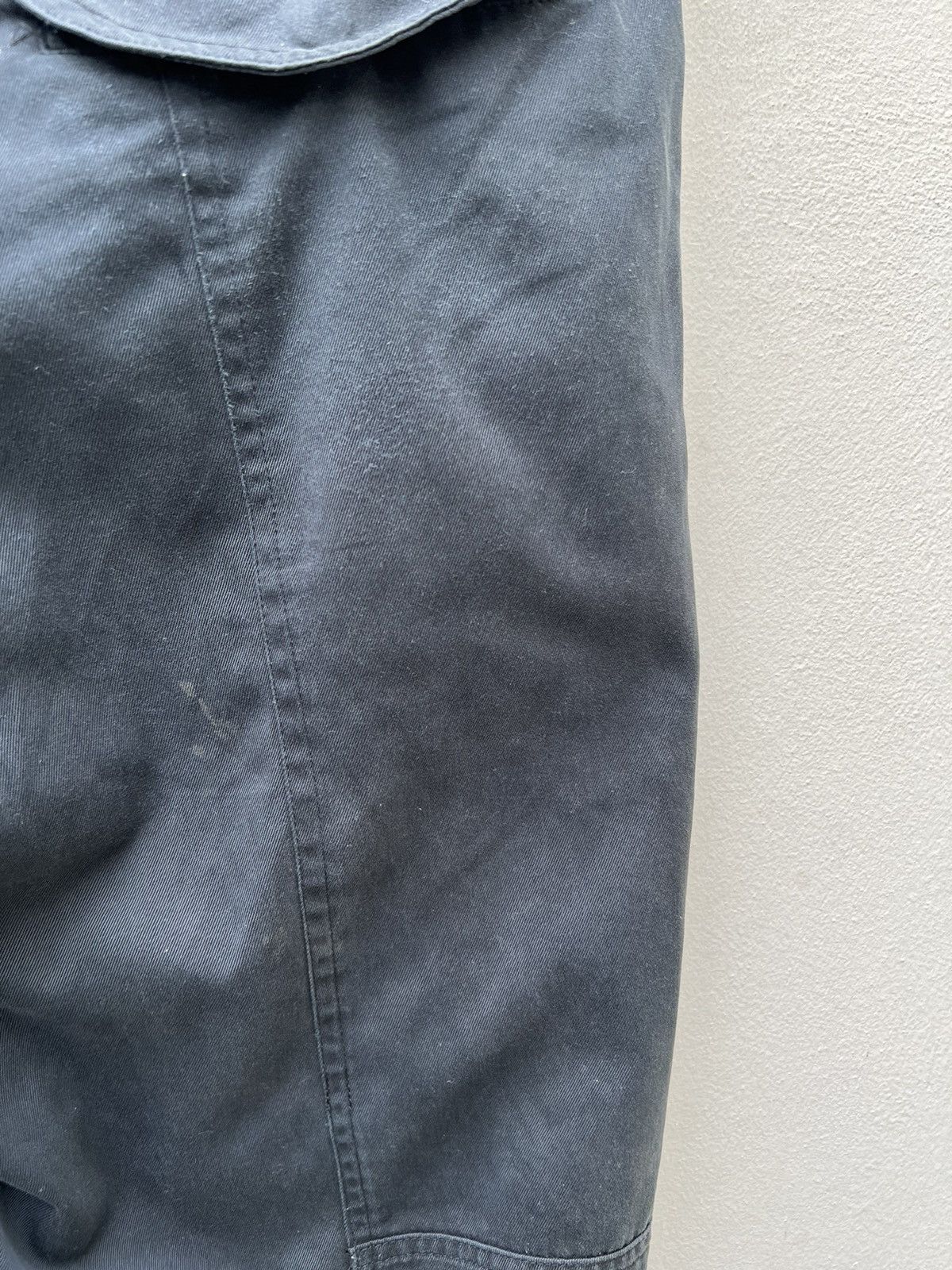 Neighborhood VTG Whiz Limited Japan Fade Black Distress Tactical Trouser Size US 31 - 20 Thumbnail