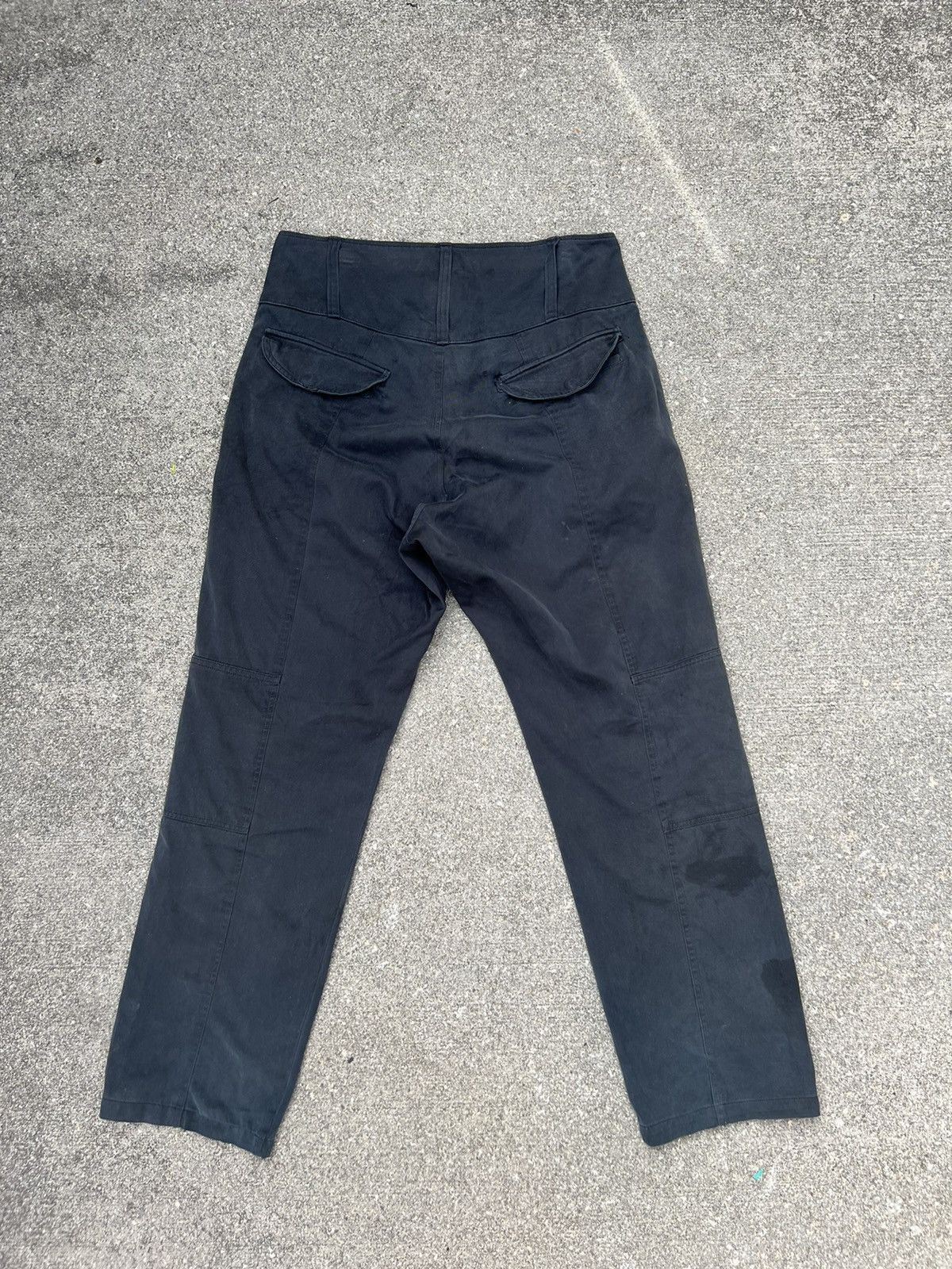 Neighborhood VTG Whiz Limited Japan Fade Black Distress Tactical Trouser Size US 31 - 5 Thumbnail