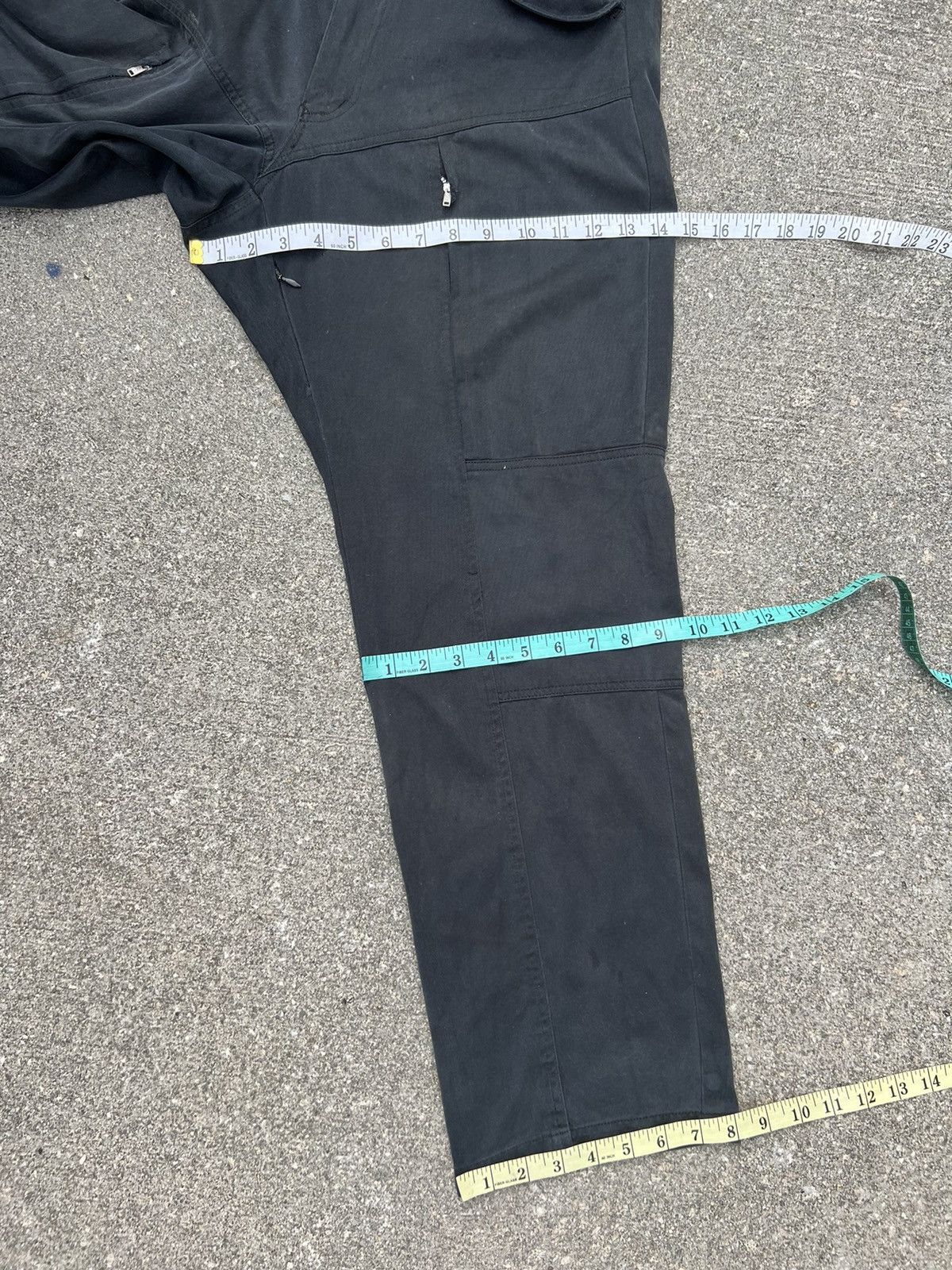 Neighborhood VTG Whiz Limited Japan Fade Black Distress Tactical Trouser Size US 31 - 3 Thumbnail