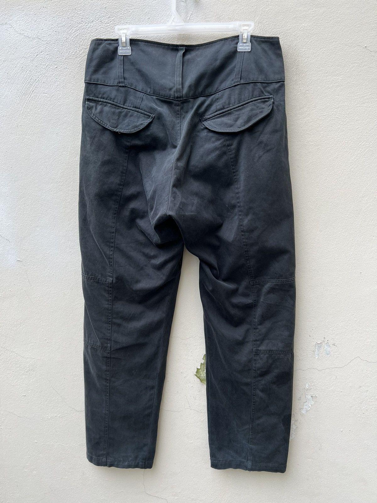Neighborhood VTG Whiz Limited Japan Fade Black Distress Tactical Trouser Size US 31 - 16 Thumbnail