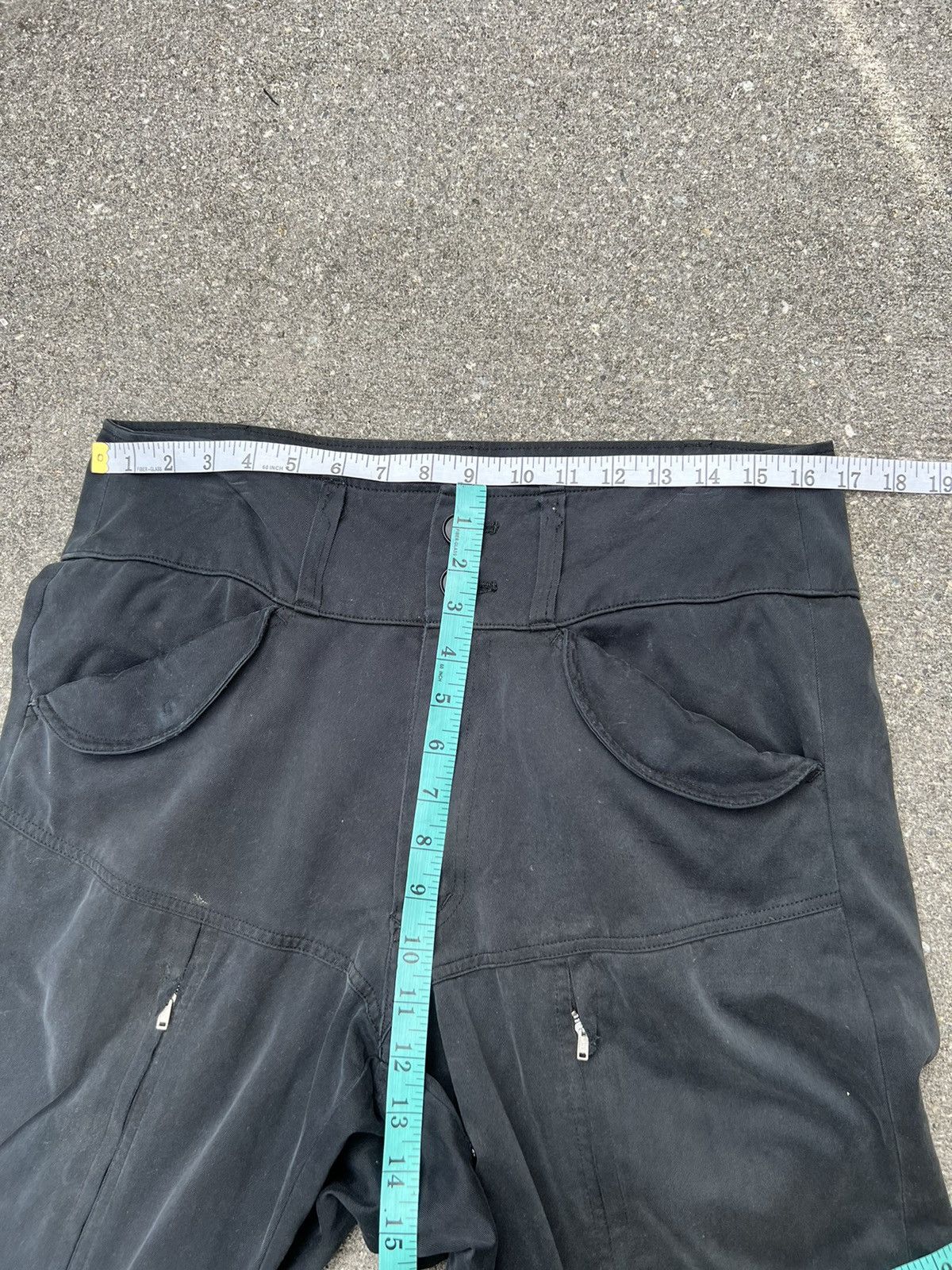 Neighborhood VTG Whiz Limited Japan Fade Black Distress Tactical Trouser Size US 31 - 2 Thumbnail