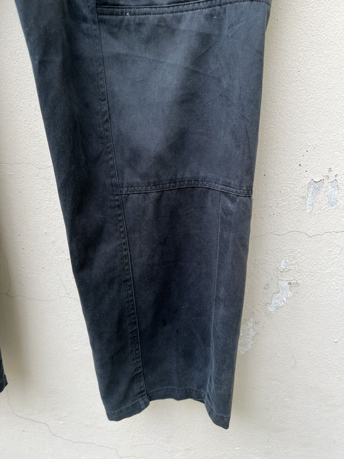 Neighborhood VTG Whiz Limited Japan Fade Black Distress Tactical Trouser Size US 31 - 14 Thumbnail