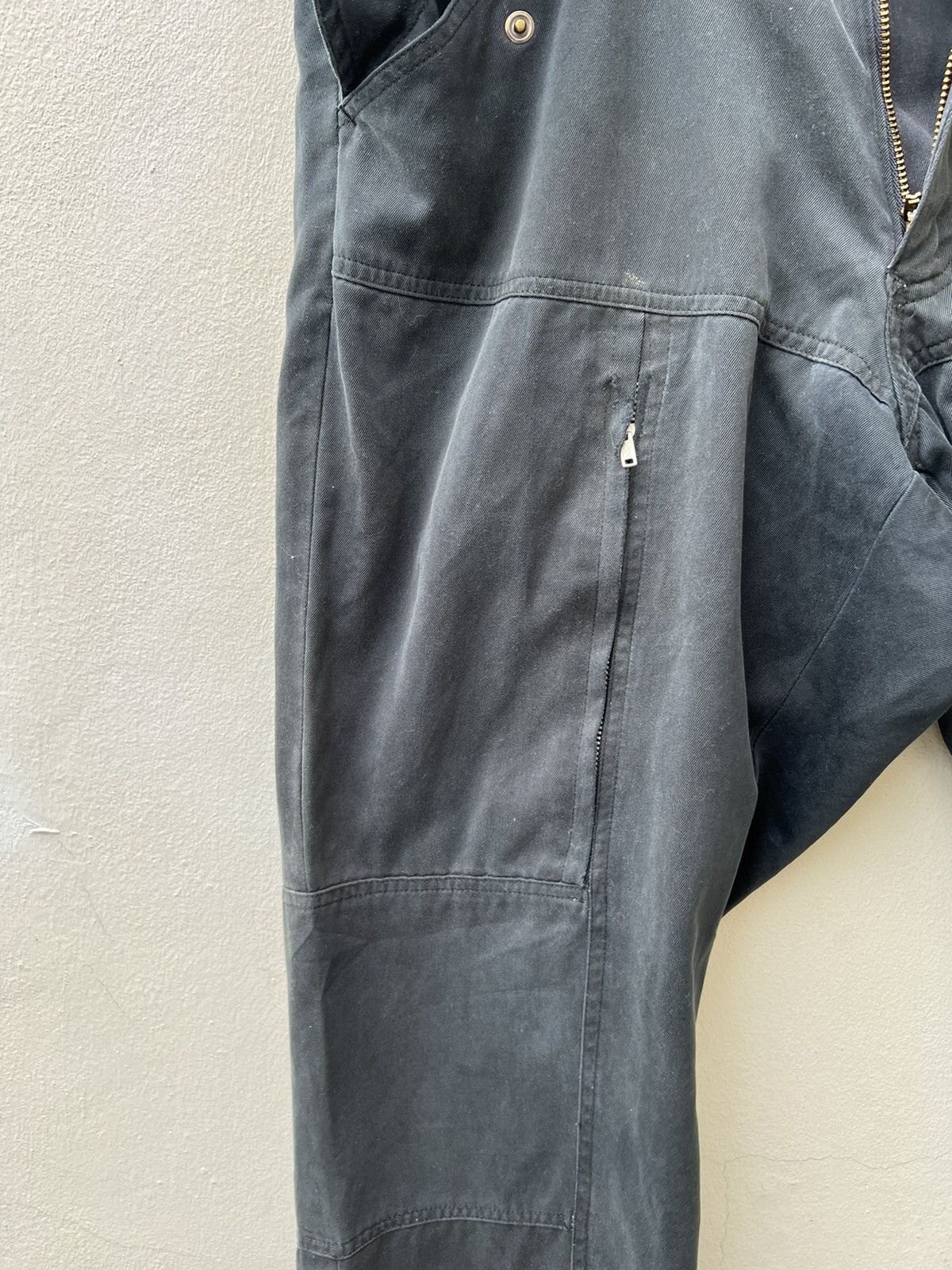 Neighborhood VTG Whiz Limited Japan Fade Black Distress Tactical Trouser Size US 31 - 10 Thumbnail