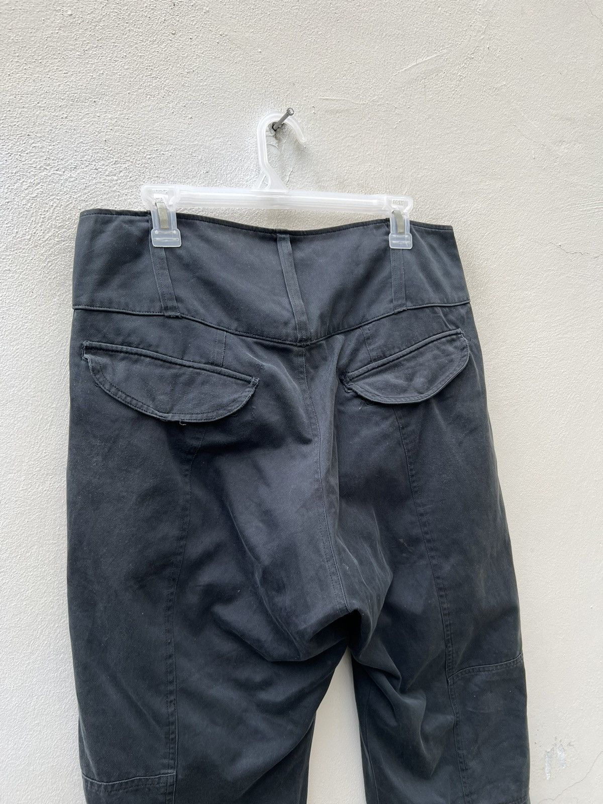 Neighborhood VTG Whiz Limited Japan Fade Black Distress Tactical Trouser Size US 31 - 17 Thumbnail