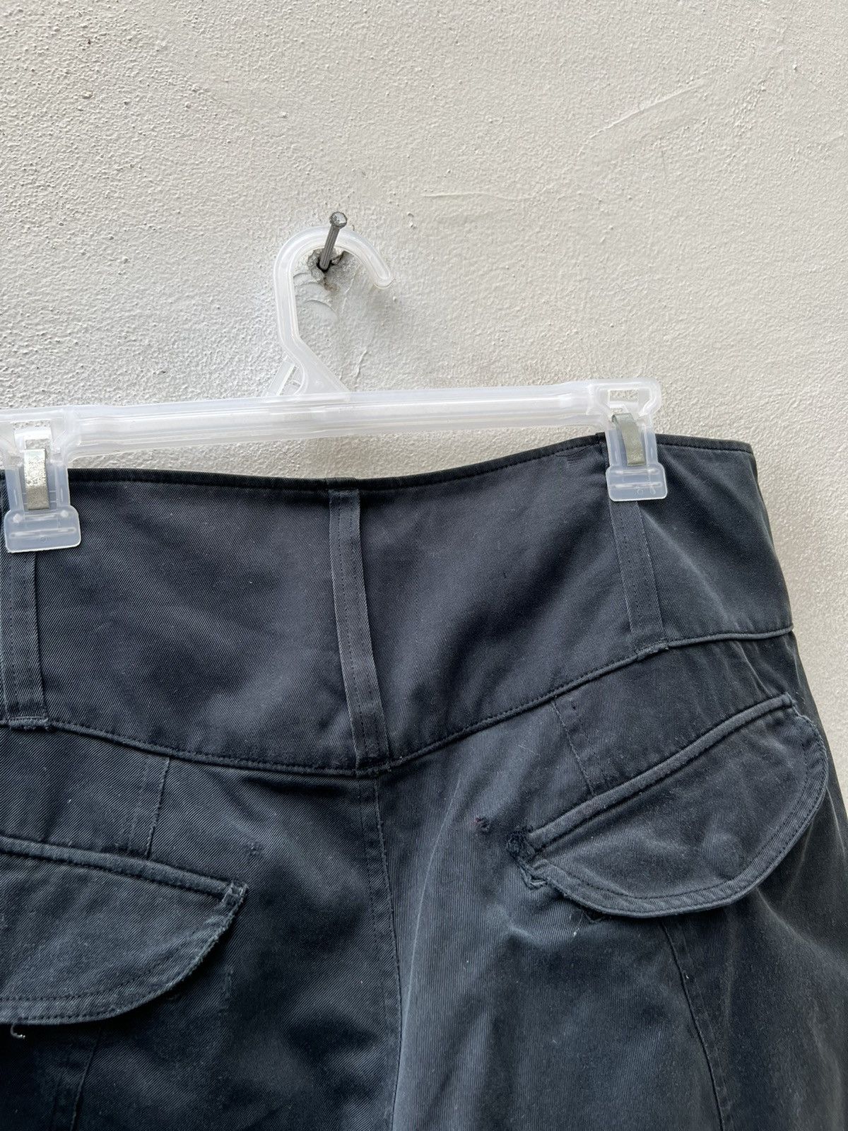Neighborhood VTG Whiz Limited Japan Fade Black Distress Tactical Trouser Size US 31 - 22 Thumbnail