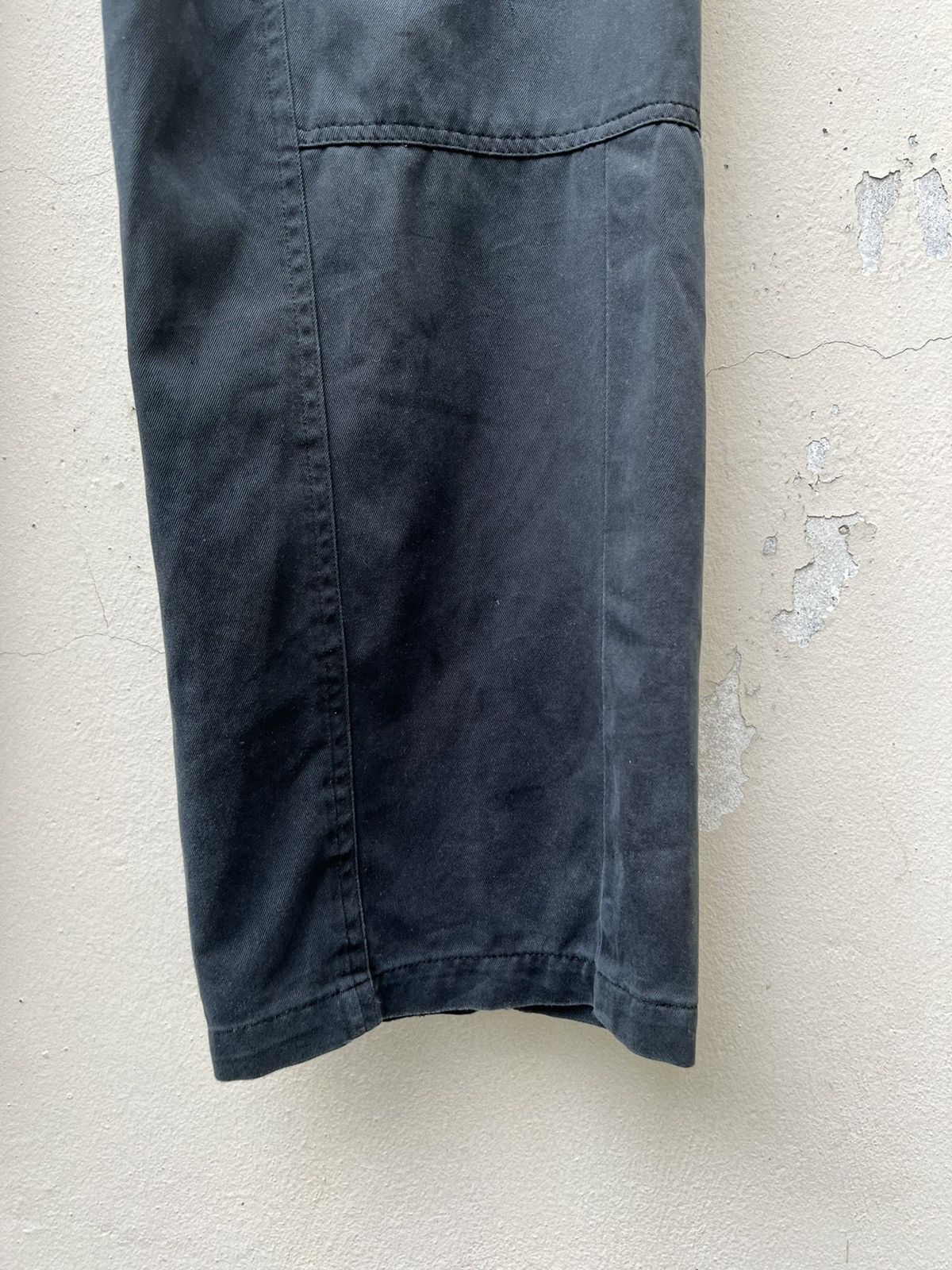 Neighborhood VTG Whiz Limited Japan Fade Black Distress Tactical Trouser Size US 31 - 15 Thumbnail
