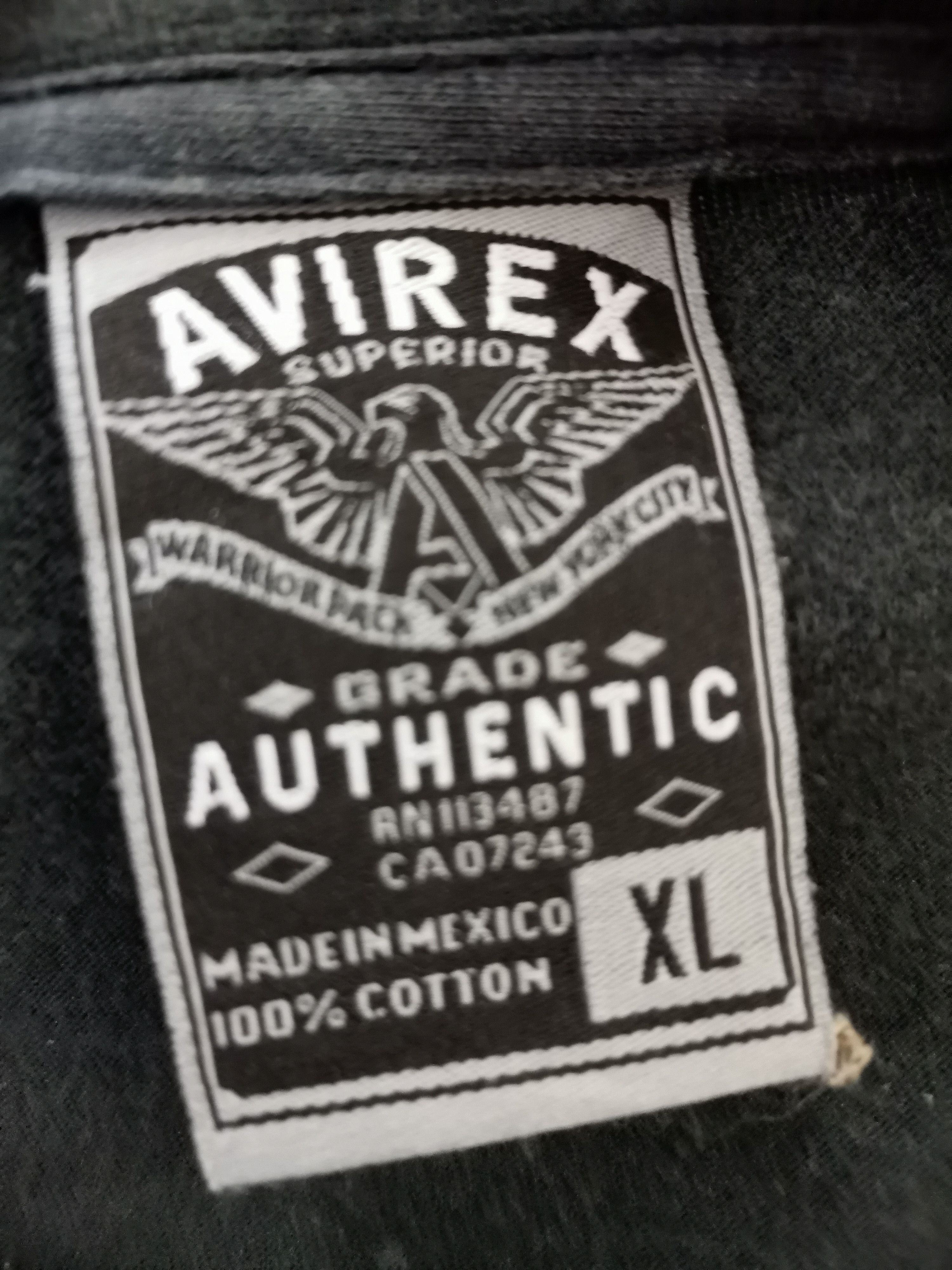 Avirex AVIREX ROCK HARD TSHIRT - XL SIZE Size US XL / EU 56 / 4 - 4 Thumbnail