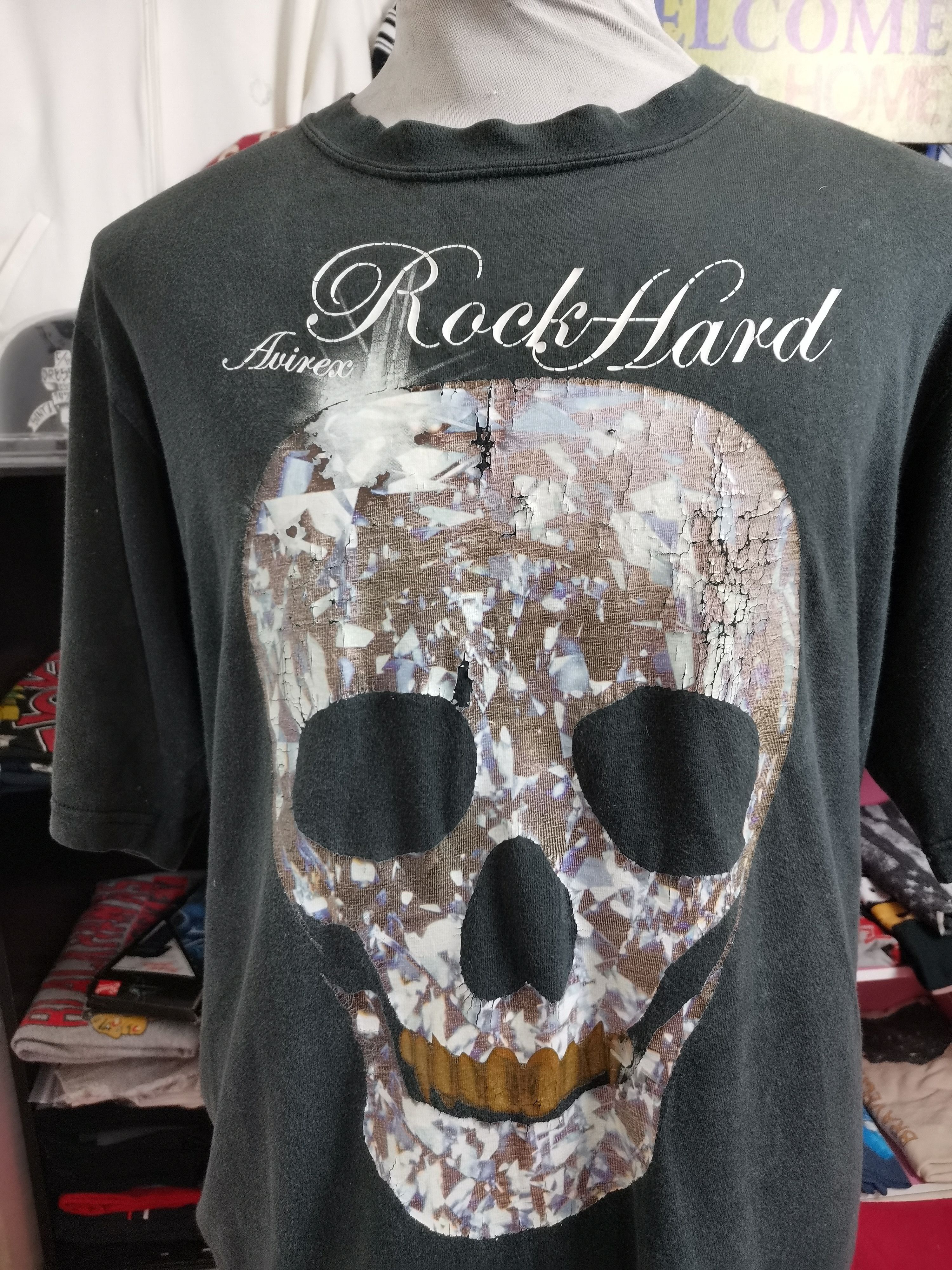 Avirex AVIREX ROCK HARD TSHIRT - XL SIZE Size US XL / EU 56 / 4 - 2 Thumbnail