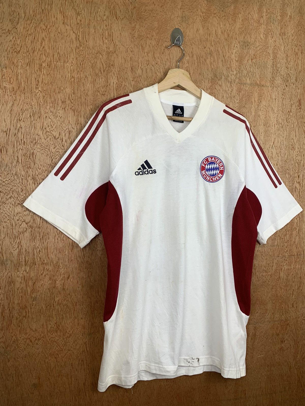 Adidas × Sports Specialties × Vintage Vintage Adidas x Bayern Munich FC Tshirt Size US L / EU 52-54 / 3 - 2 Thumbnail