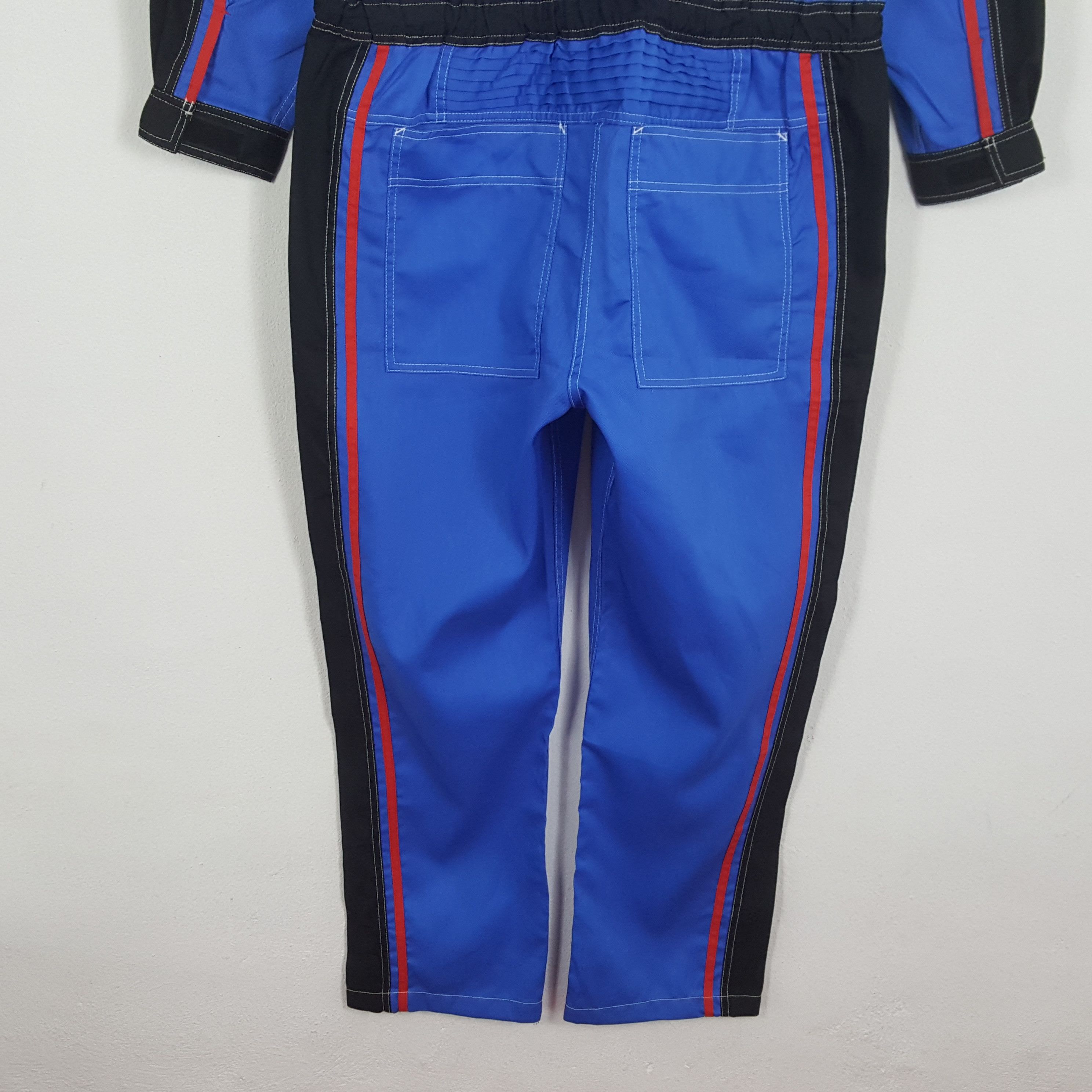 Japanese Brand × Vintage NETZ AICHI Motorsports Racing Team Coverall Jacket Size US L / EU 52-54 / 3 - 3 Thumbnail