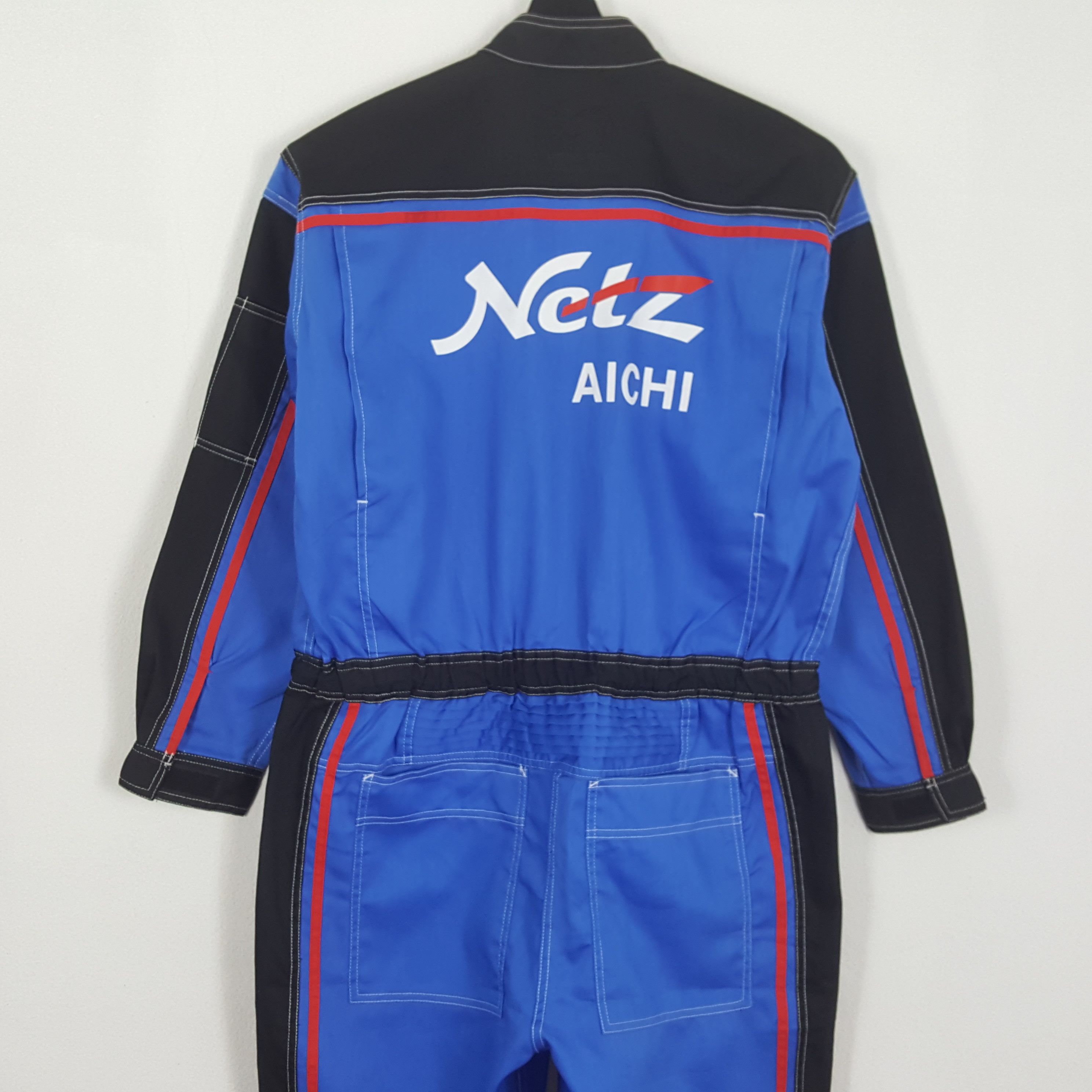 Japanese Brand × Vintage NETZ AICHI Motorsports Racing Team Coverall Jacket Size US L / EU 52-54 / 3 - 2 Thumbnail