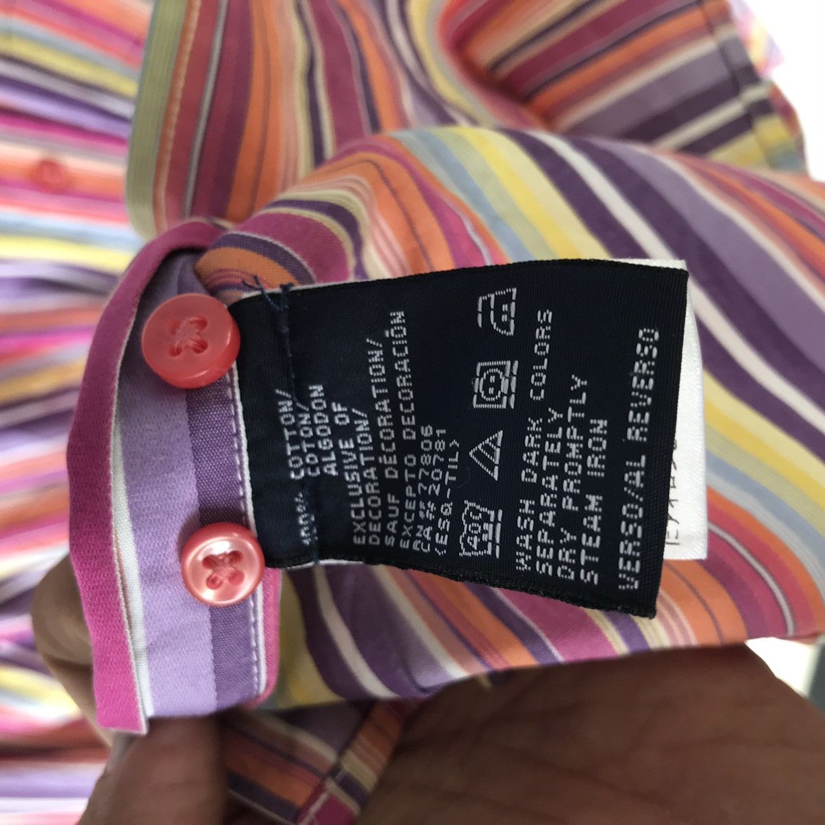 Tommy Hilfiger TOMMY HILFIGER Multicolor Button Up Size US S / EU 44-46 / 1 - 6 Thumbnail