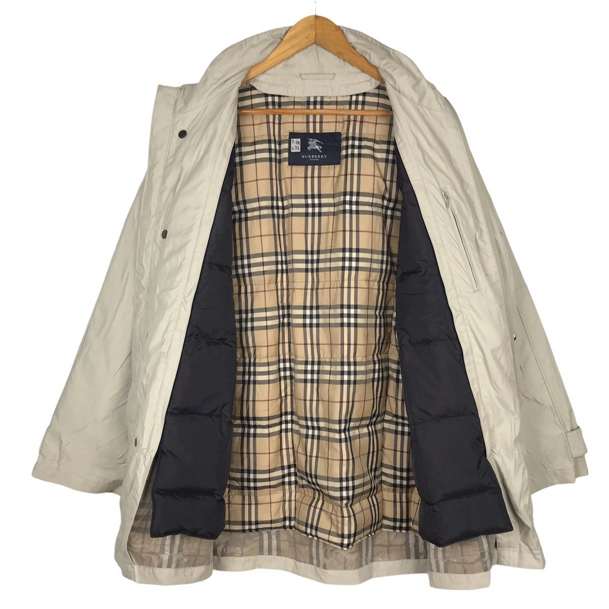 Burberry Burberry Nova Check Lining Puffer Parka Jacket Size US L / EU 52-54 / 3 - 2 Thumbnail
