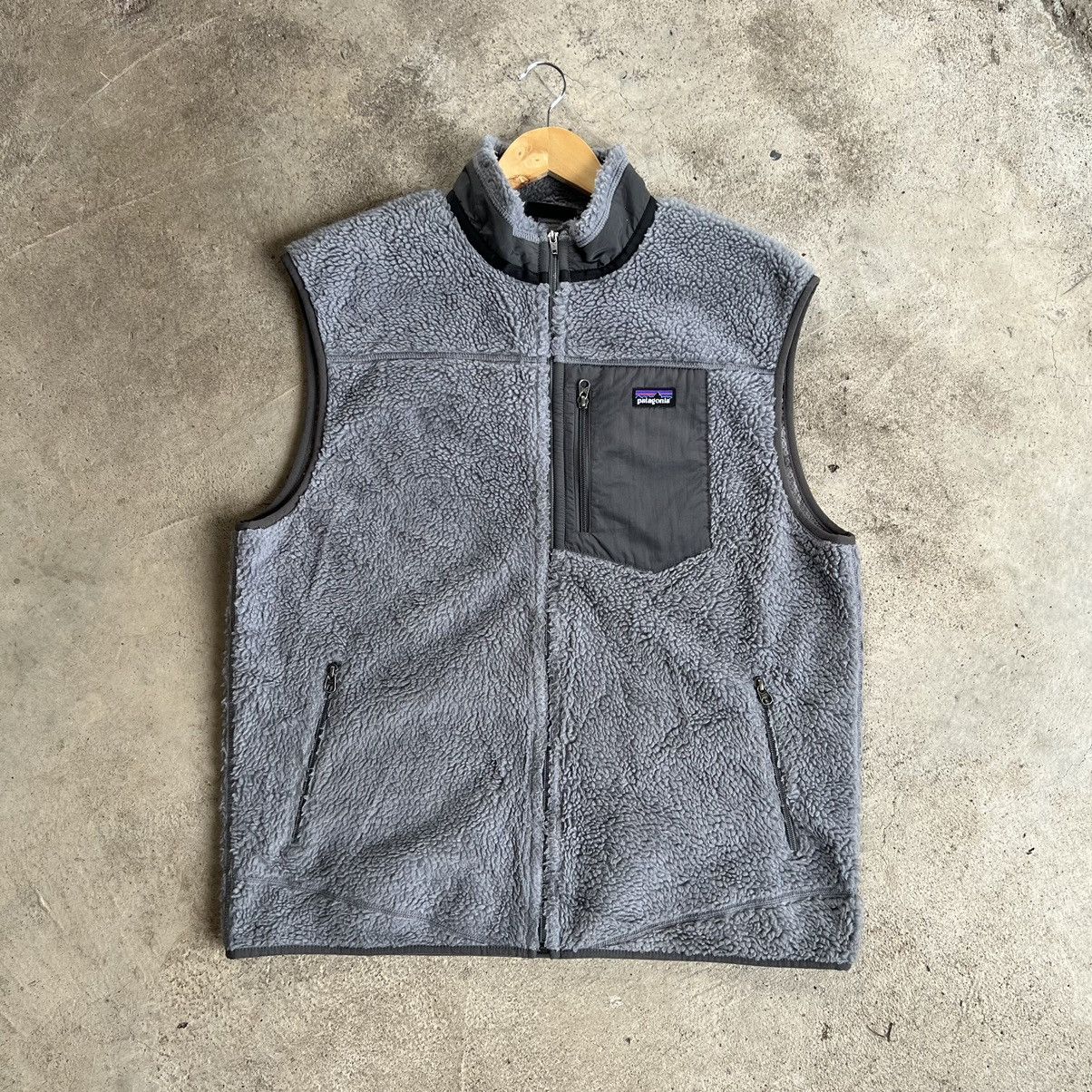 Patagonia × Vintage Vintage Patagonia Bulky Fleece Vest Deep Pile Fleece Vest Size US XL / EU 56 / 4 - 1 Thumbnail