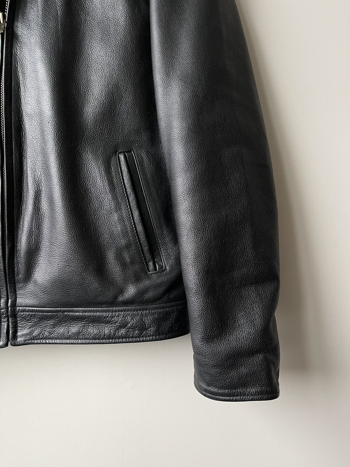 Vintage Vintage Columbia Minimalist Leather Jacket Size US S / EU 44-46 / 1 - 3 Thumbnail