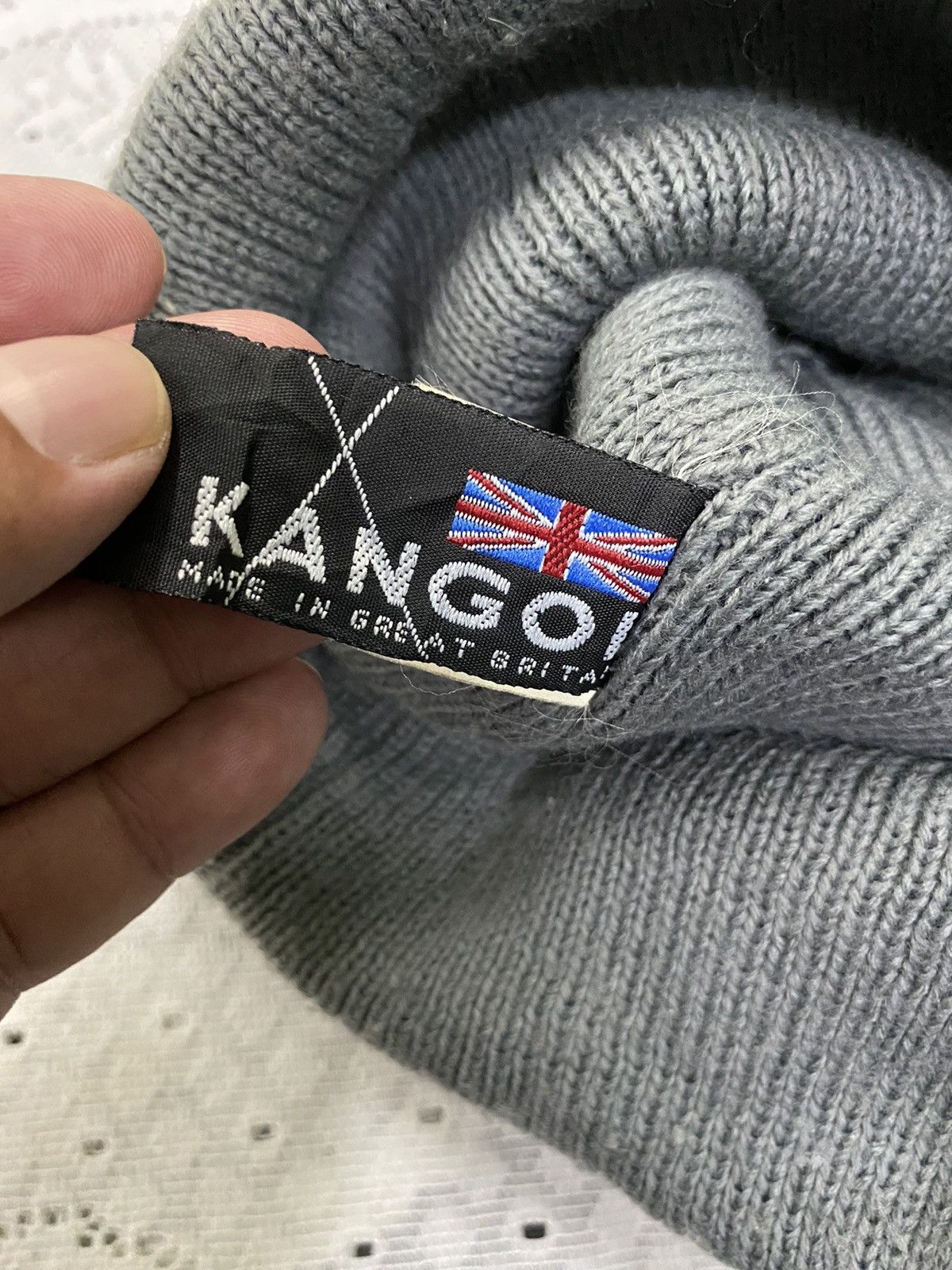 Kangol × Vintage Kangol Small Logo Beanie Size ONE SIZE - 4 Thumbnail