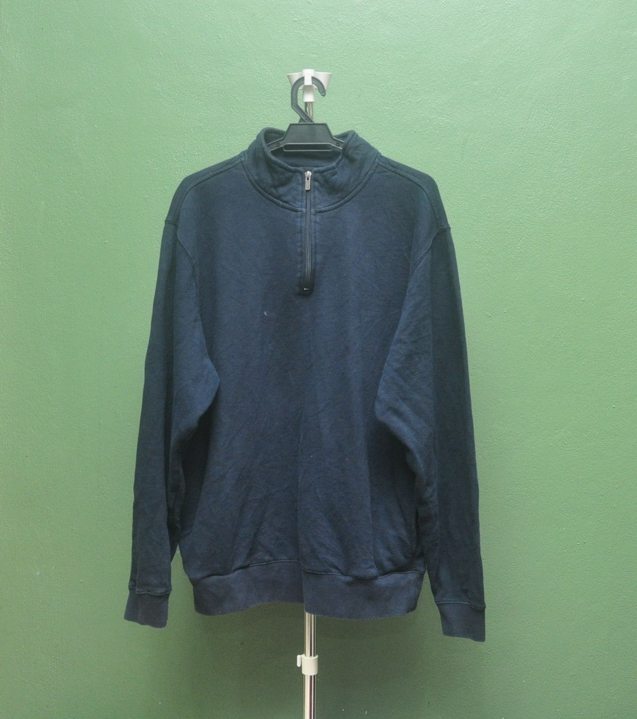 L.L. Bean L.L.Bean Dark Green Long Sleeve Pullover Size US L / EU 52-54 / 3 - 1 Thumbnail